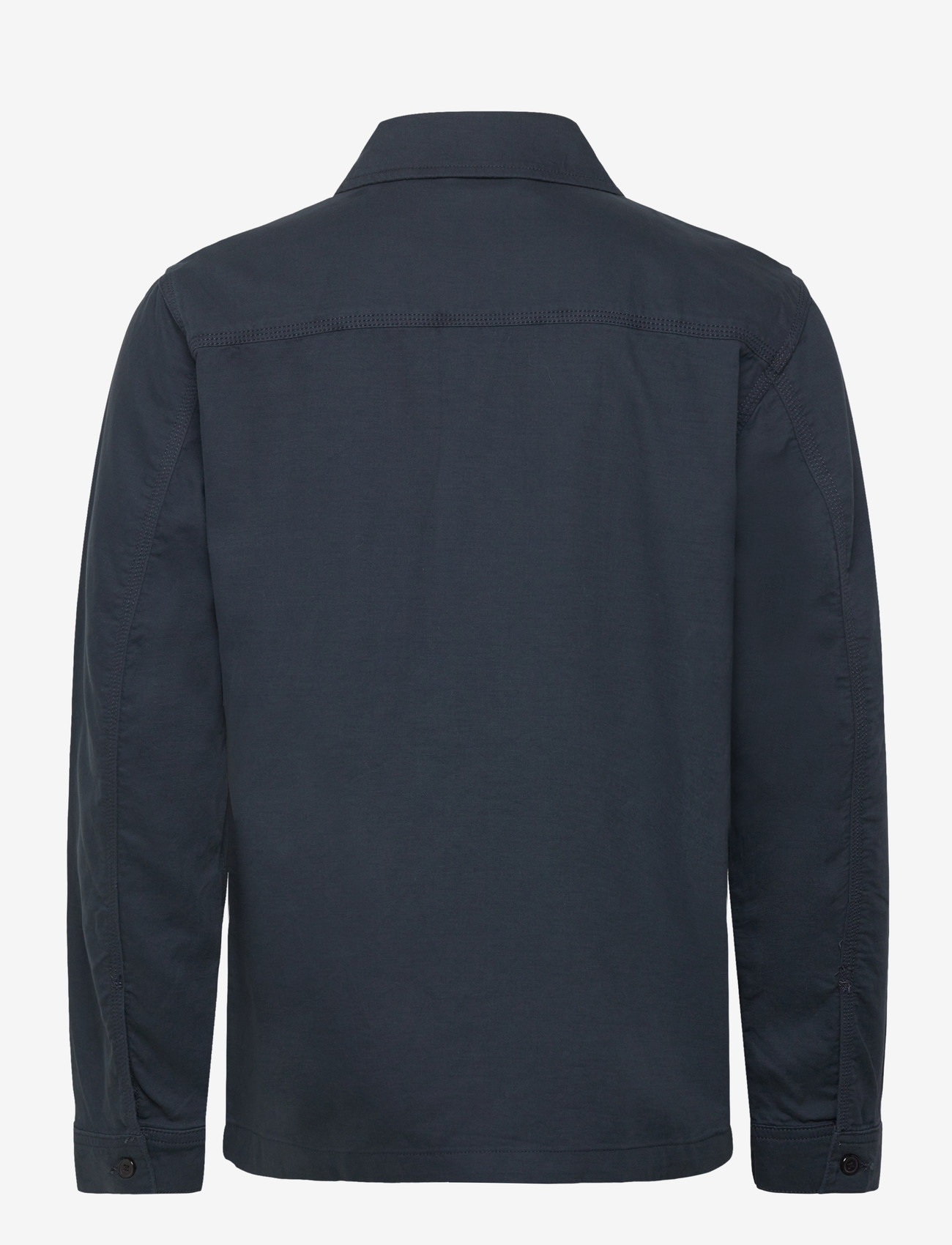 Lindbergh - Embroidered overshirt - efterårsjakker - navy - 1