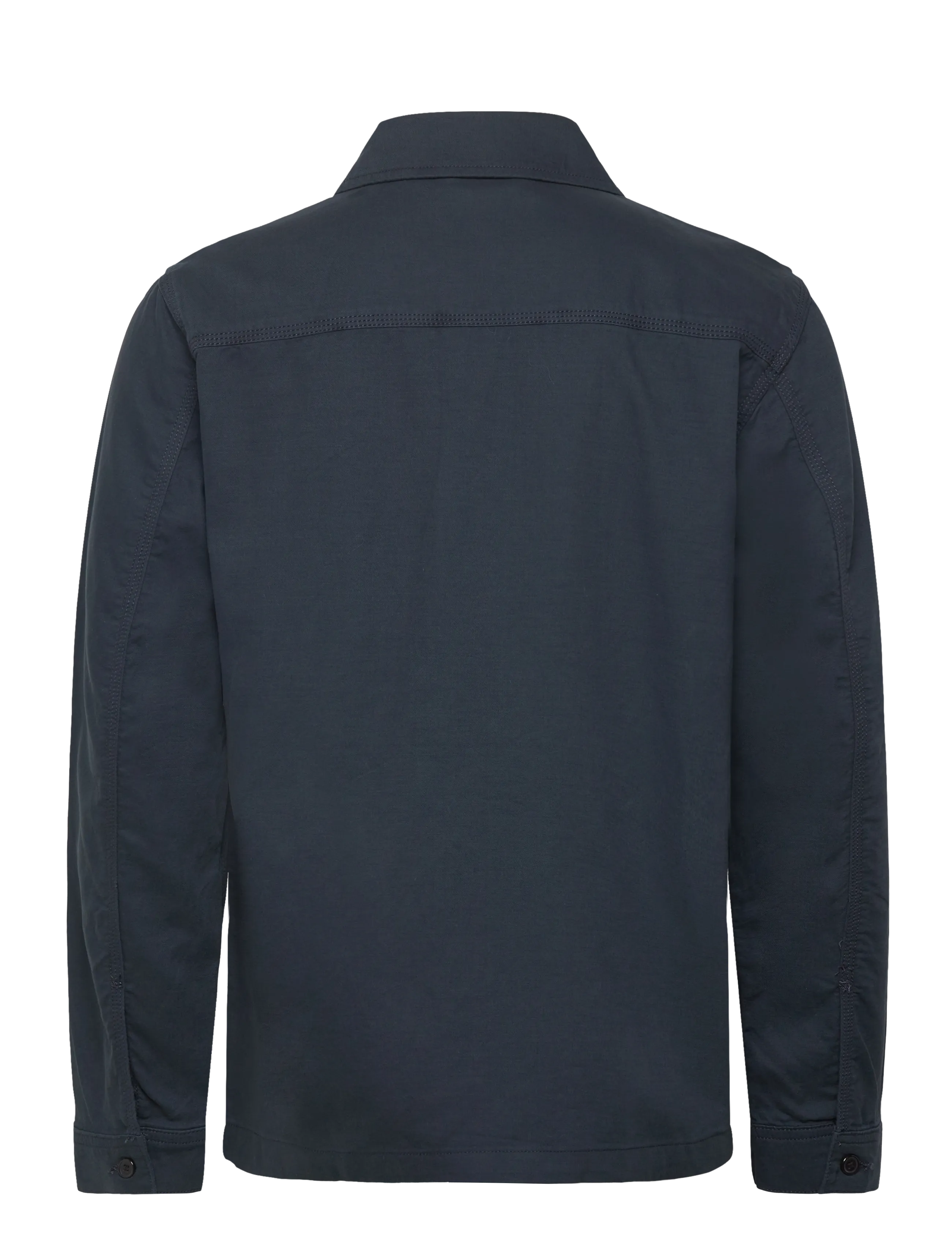Lindbergh - Embroidered overshirt - navy - 1