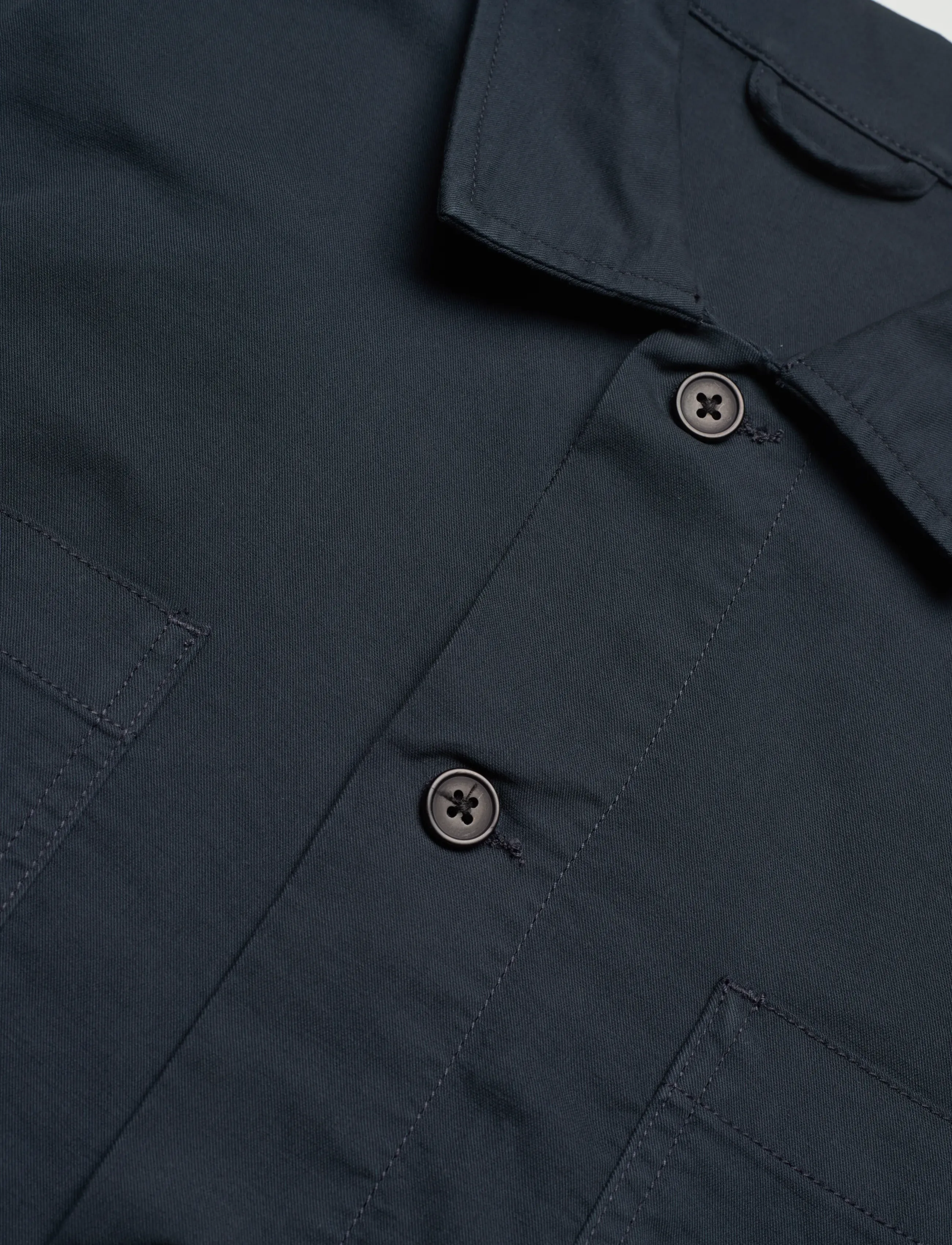 Lindbergh - Embroidered overshirt - navy - 2