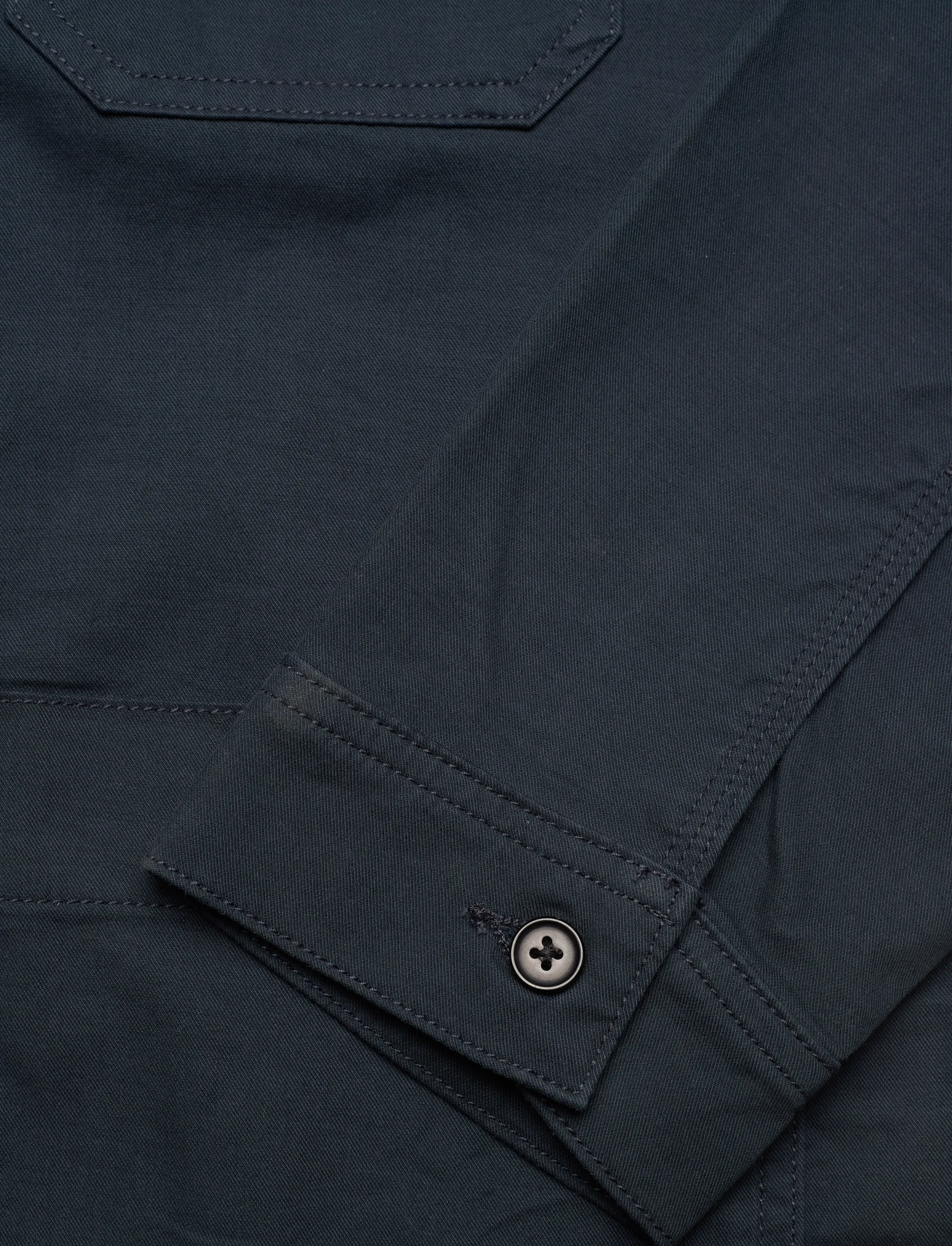 Lindbergh - Embroidered overshirt - navy - 3