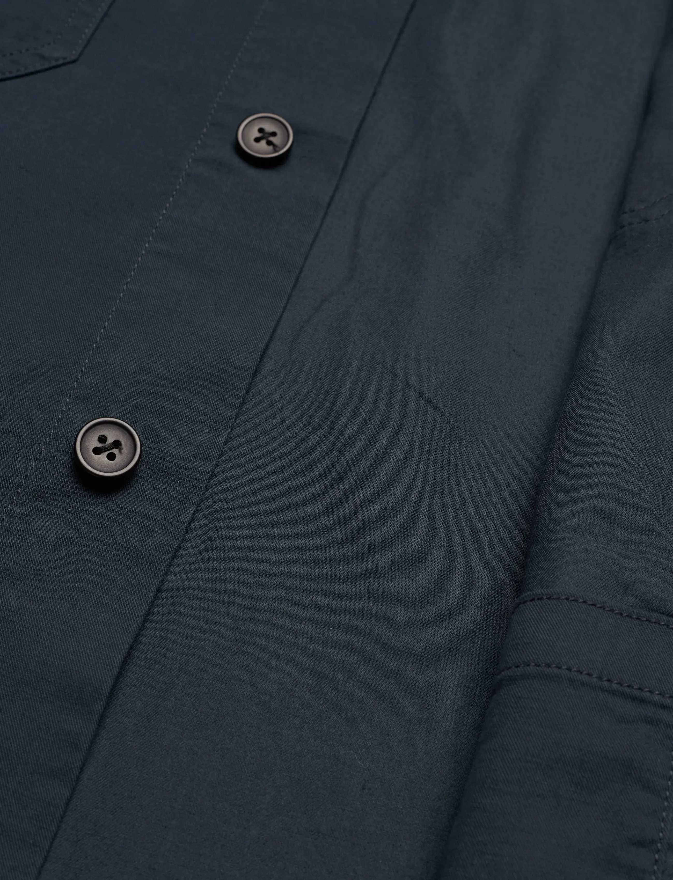 Lindbergh - Embroidered overshirt - navy - 4