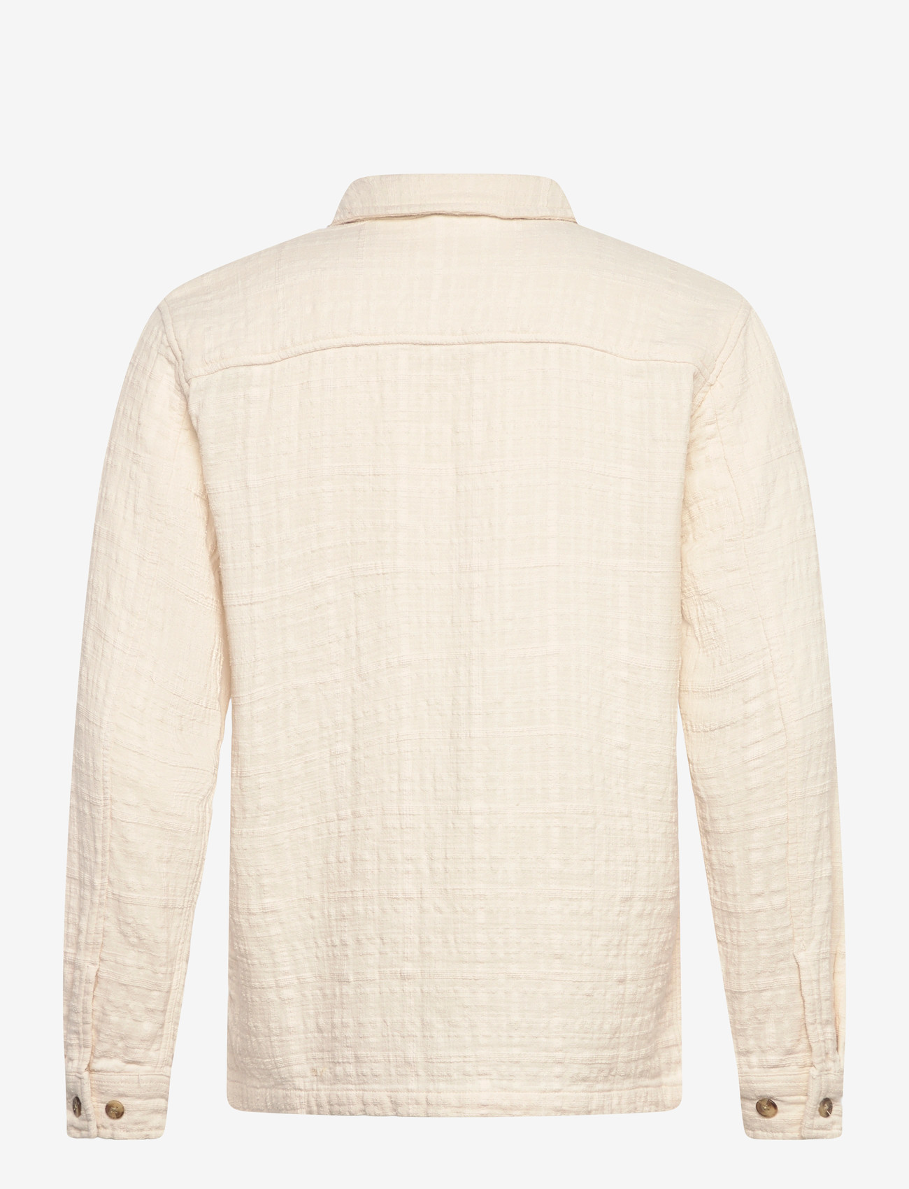 Lindbergh - Jacquard overshirt - spring jackets - off white - 2