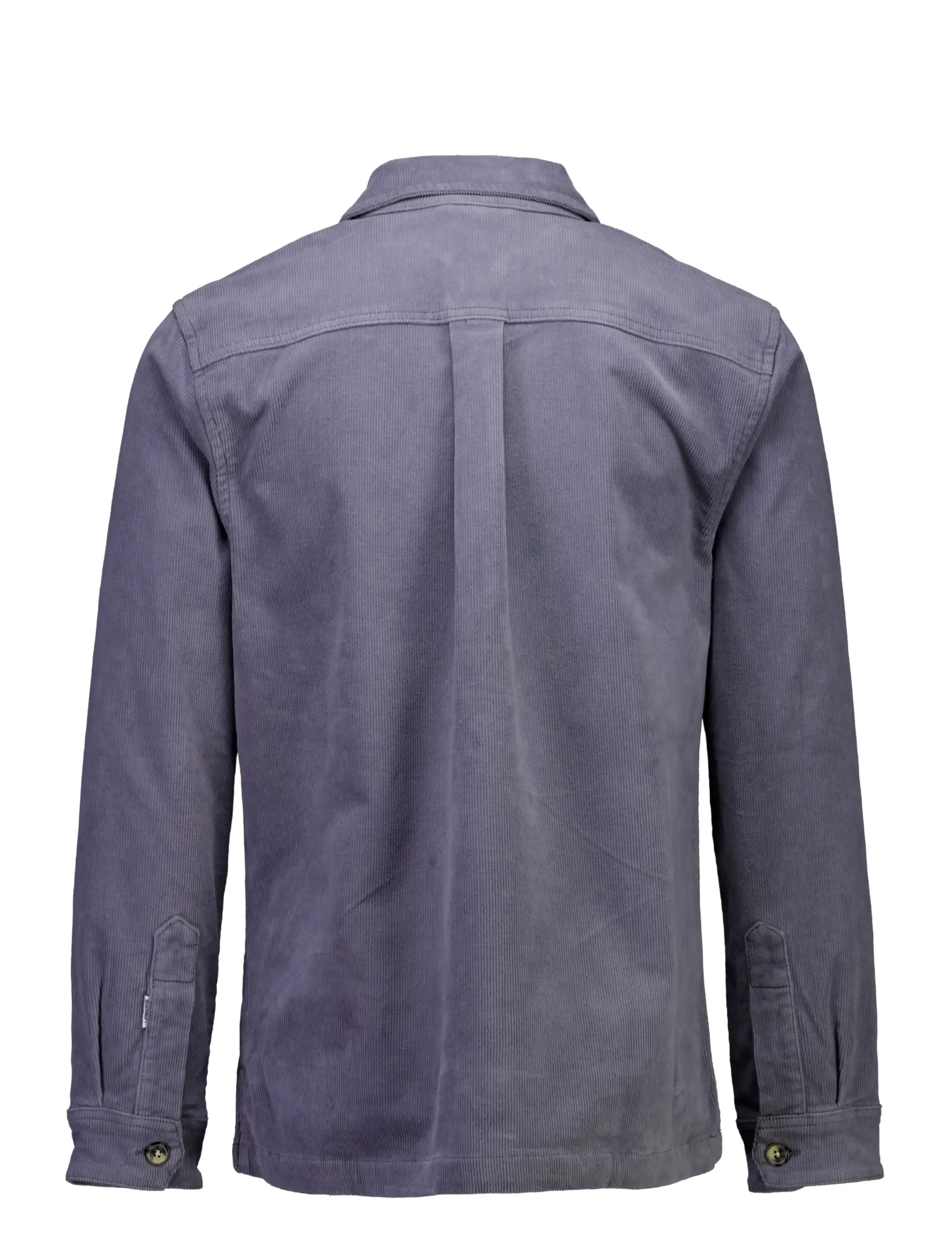 Lindbergh - Superflex corduroy overshirt - corduroy shirts - blue grey - 1