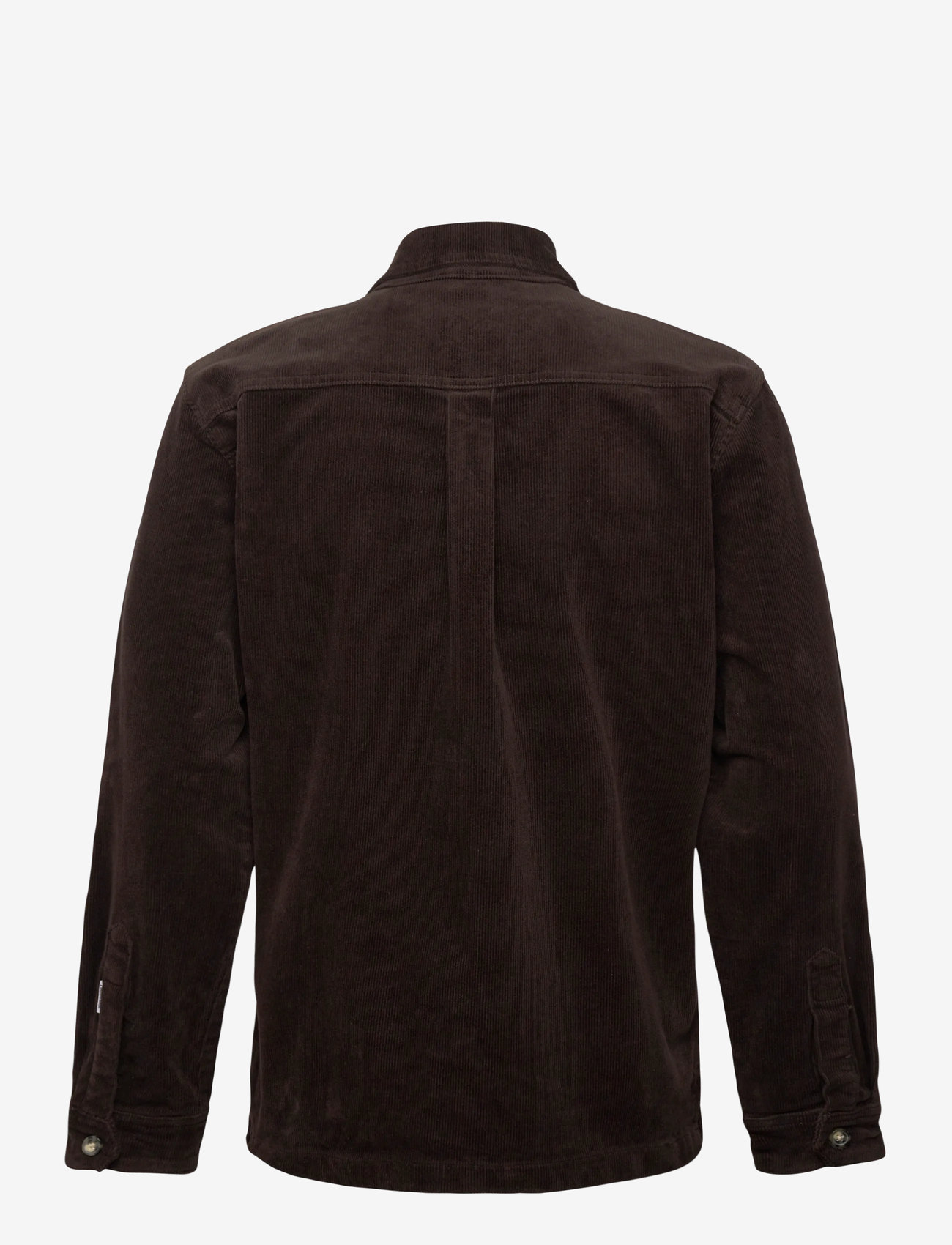 Lindbergh - Superflex corduroy overshirt - manchesterskjortor - dk brown - 2