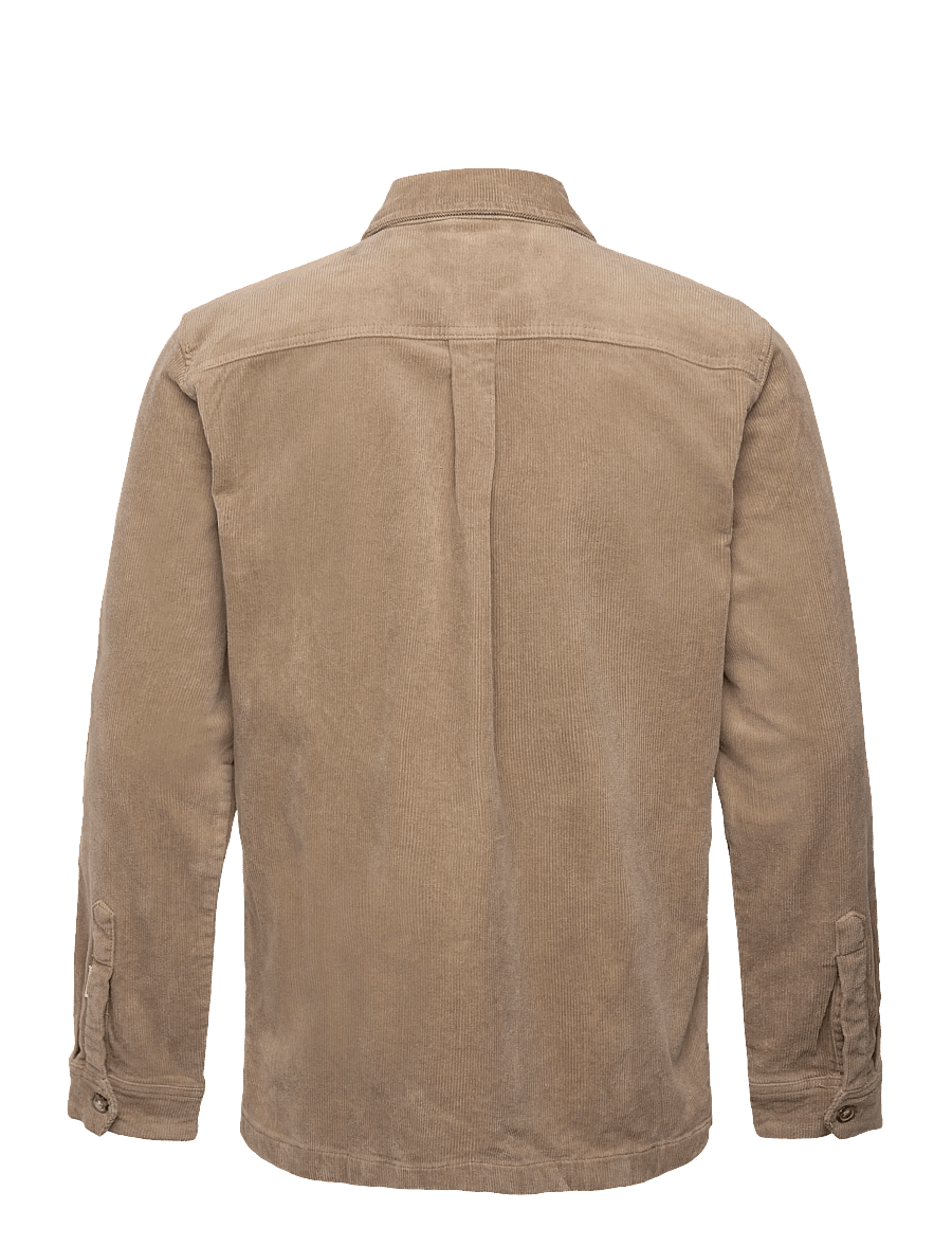 Lindbergh - Superflex corduroy overshirt - Überhemden - lt sand - 2