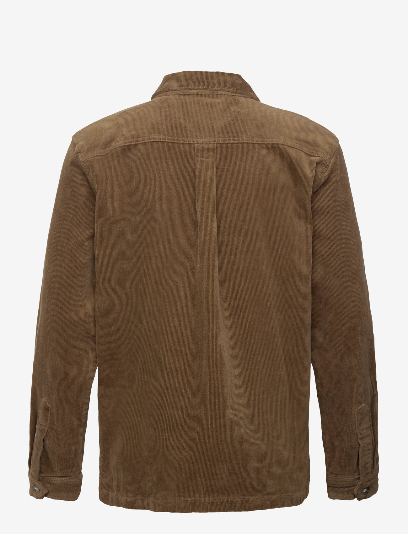 Lindbergh - Superflex corduroy overshirt - fløjlsskjorter - sand - 2