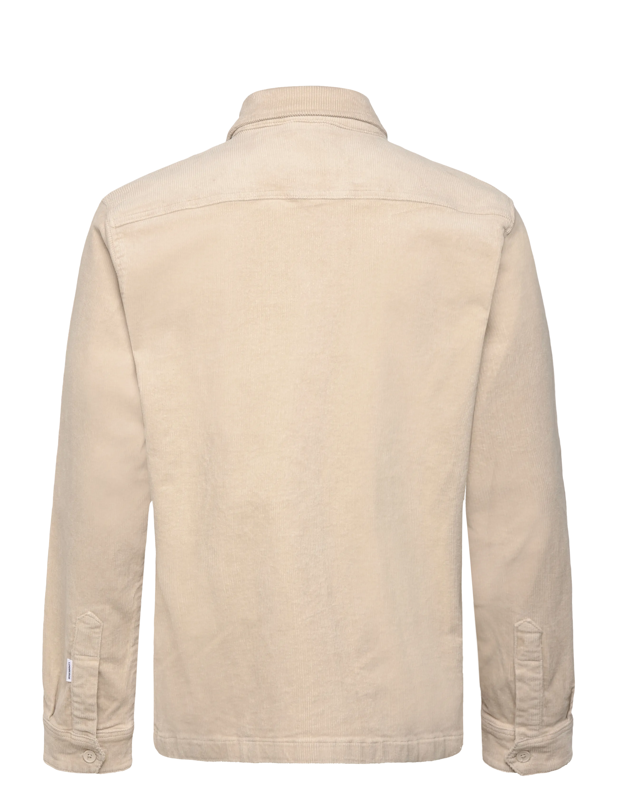 Lindbergh - Superflex corduroy overshirt - lt stone grey - 2