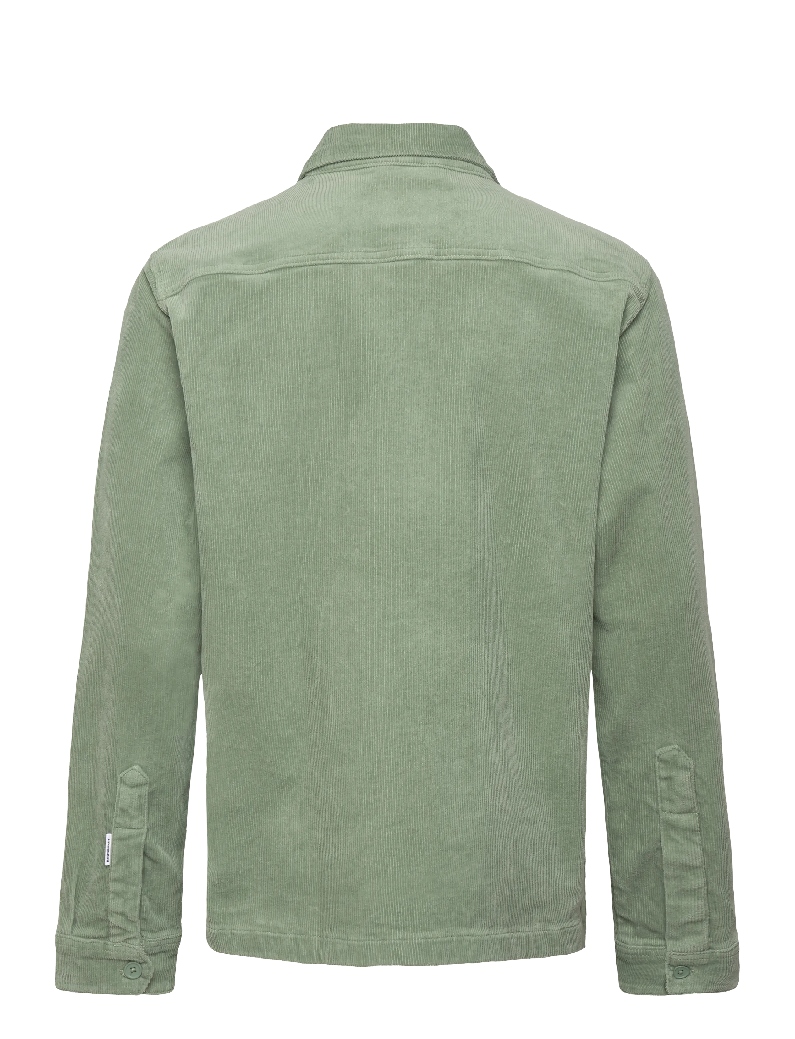 Lindbergh - Superflex corduroy overshirt - sage green - 2