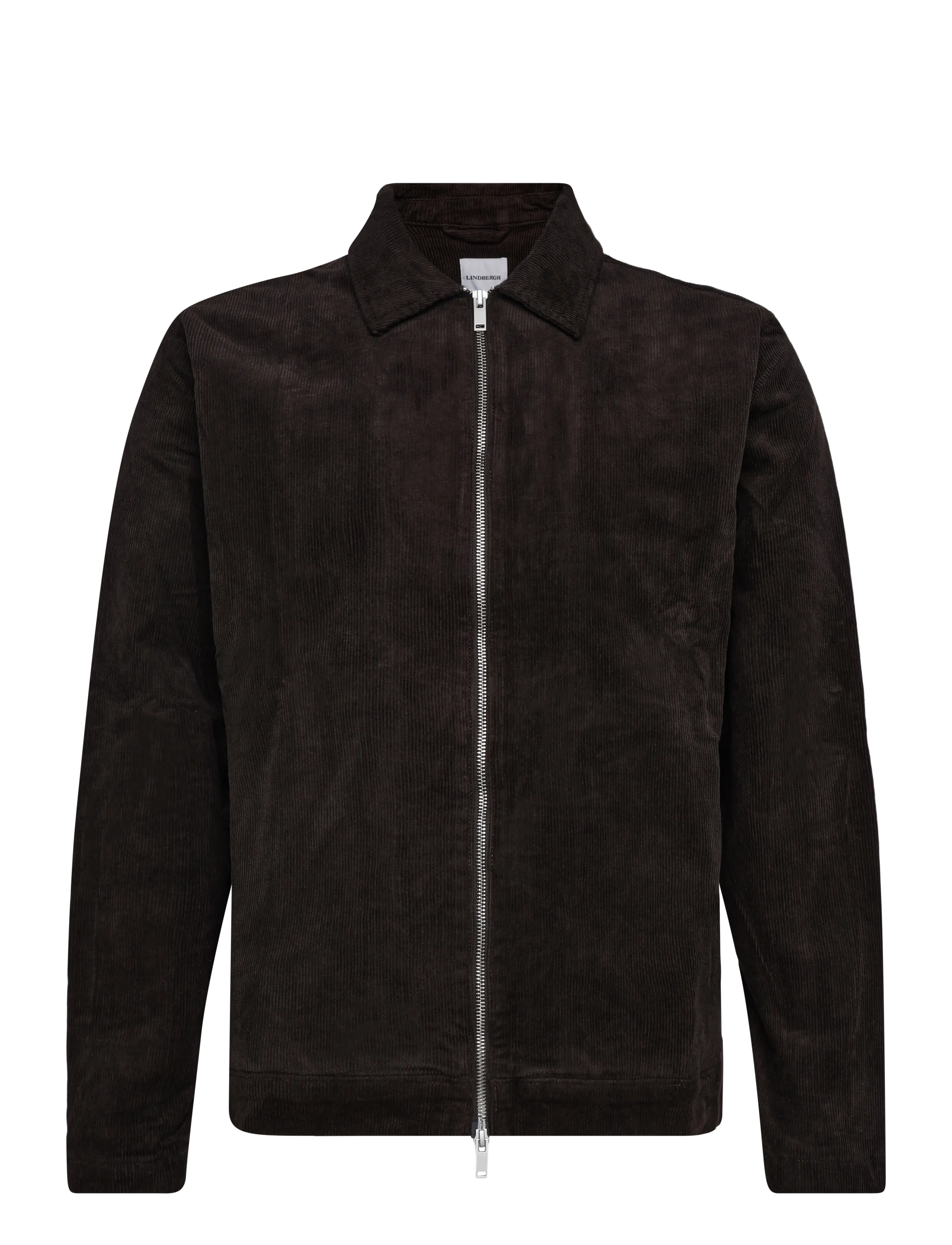 Lindbergh Superflex corduroy zip-through over - Jackor - DK BROWN / brown