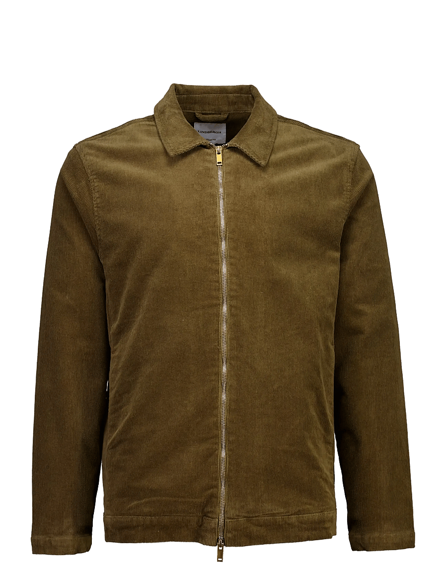 Lindbergh - Superflex corduroy zip-through over - herbstjacken - sand - 1