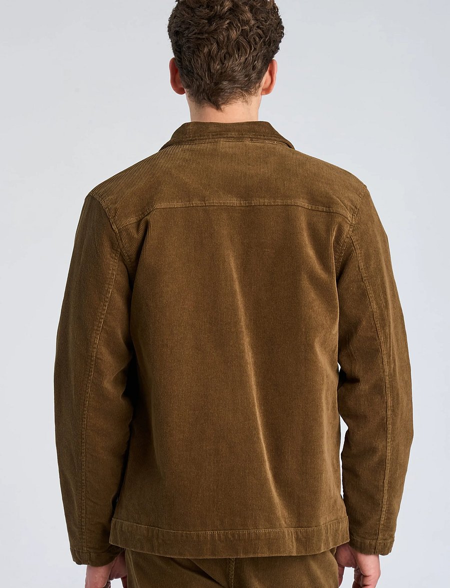 Lindbergh - Superflex corduroy zip-through over - herbstjacken - sand - 4