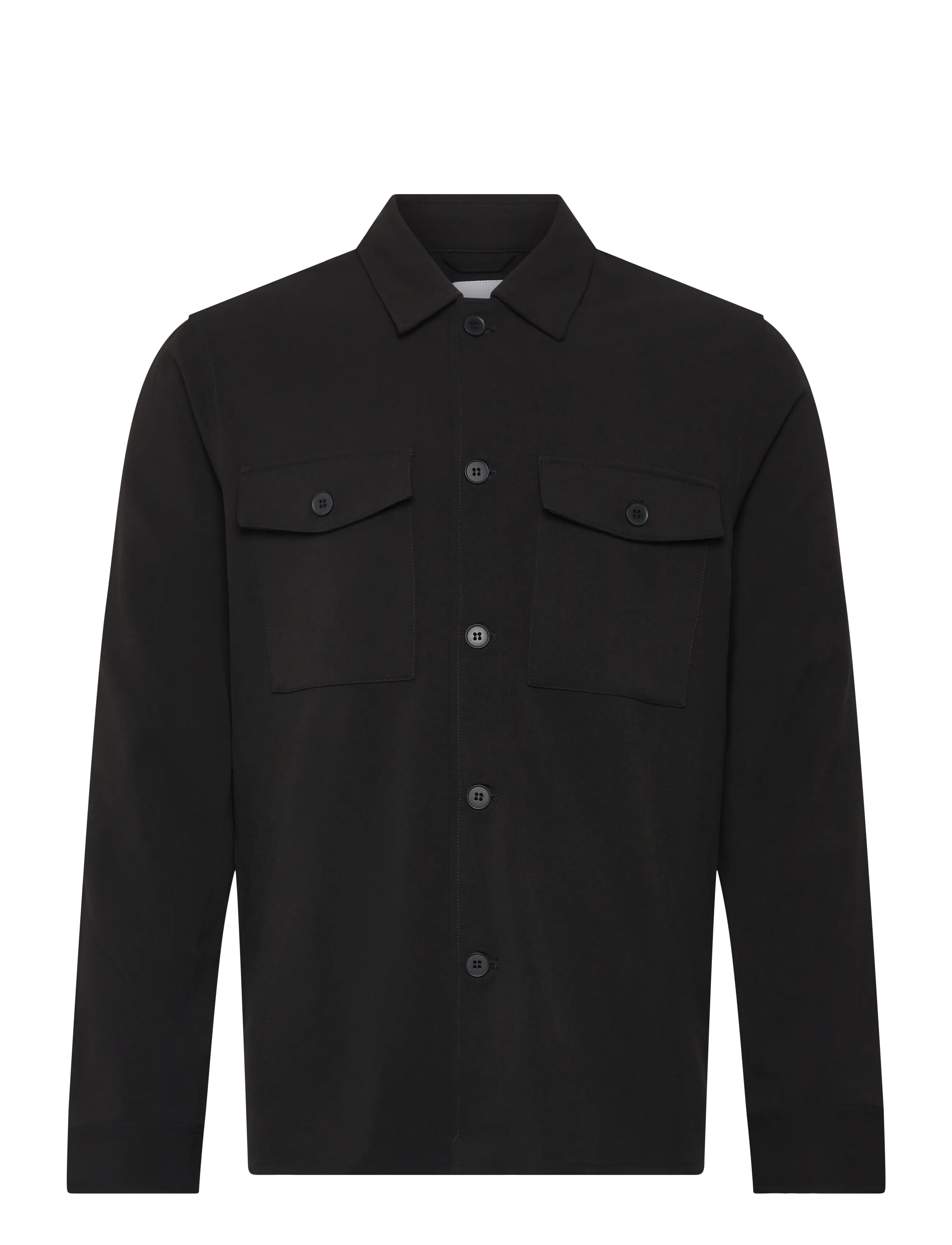Lindbergh - Superflex overshirt - casual hemden - black - 1
