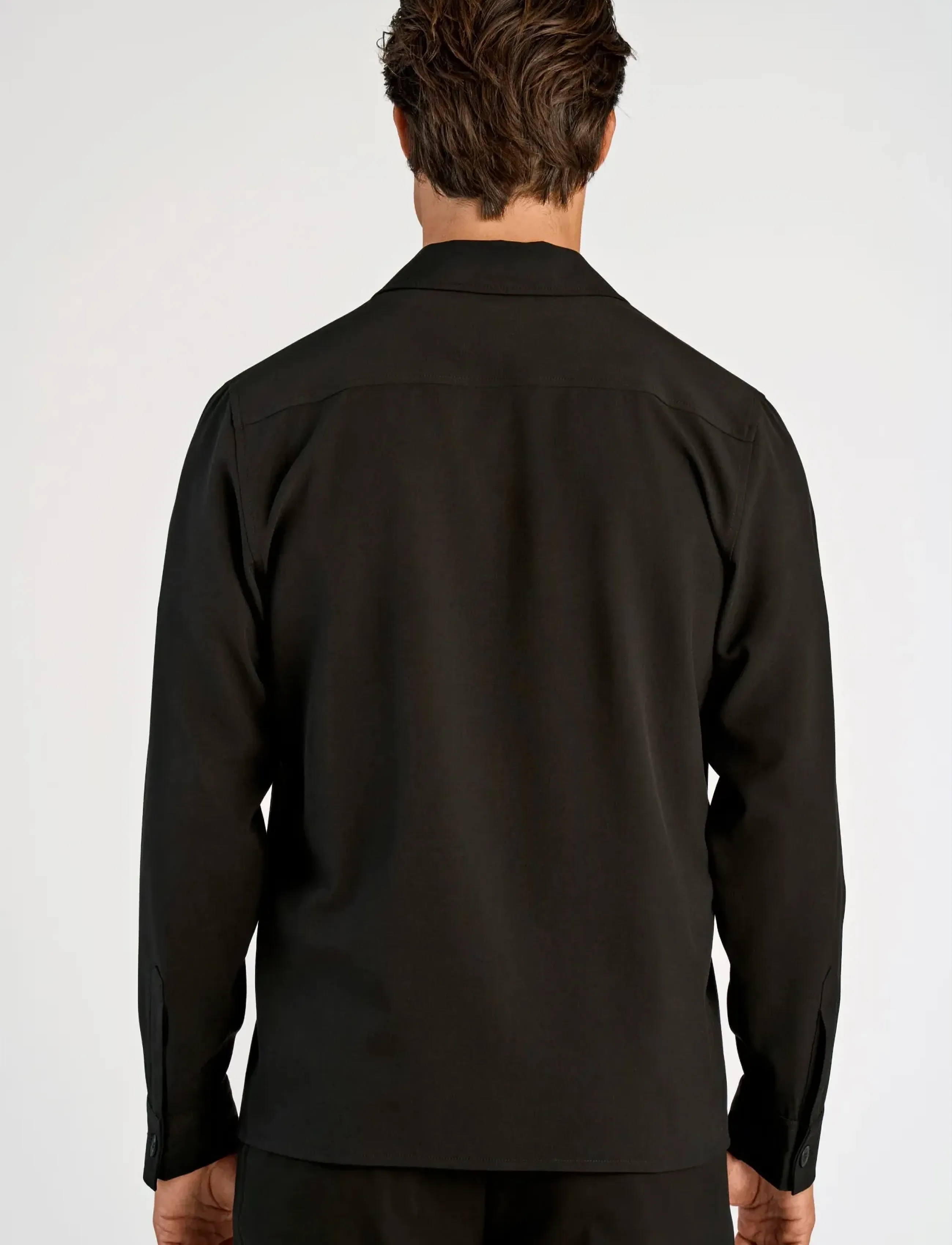 Lindbergh - Superflex overshirt - syntymäpäivälahjat - black - 4