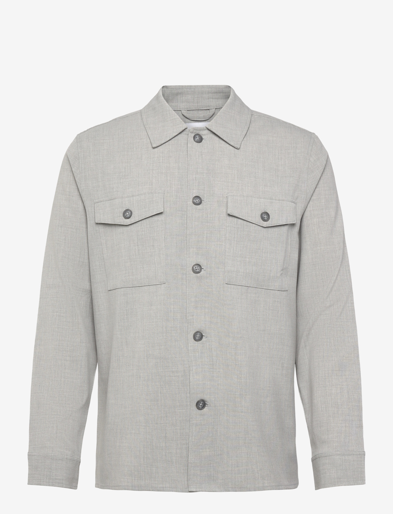 Lindbergh - Superflex overshirt - sügisesed riided - lt grey mix - 0