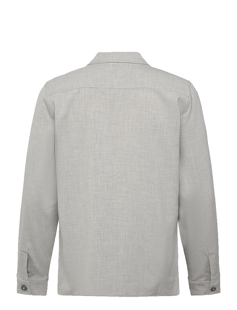 Lindbergh - Superflex overshirt - casual hemden - lt grey mix - 2