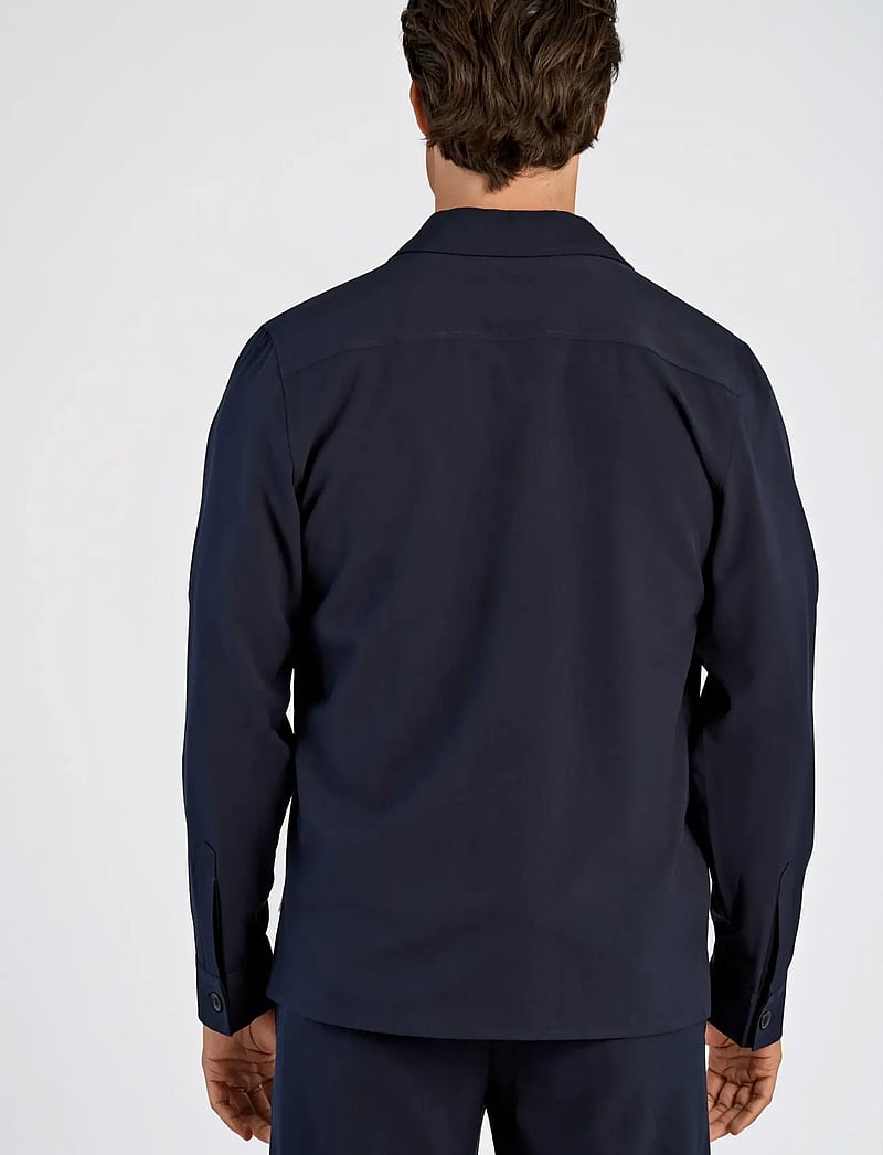 Lindbergh - Superflex overshirt - casual hemden - navy - 4