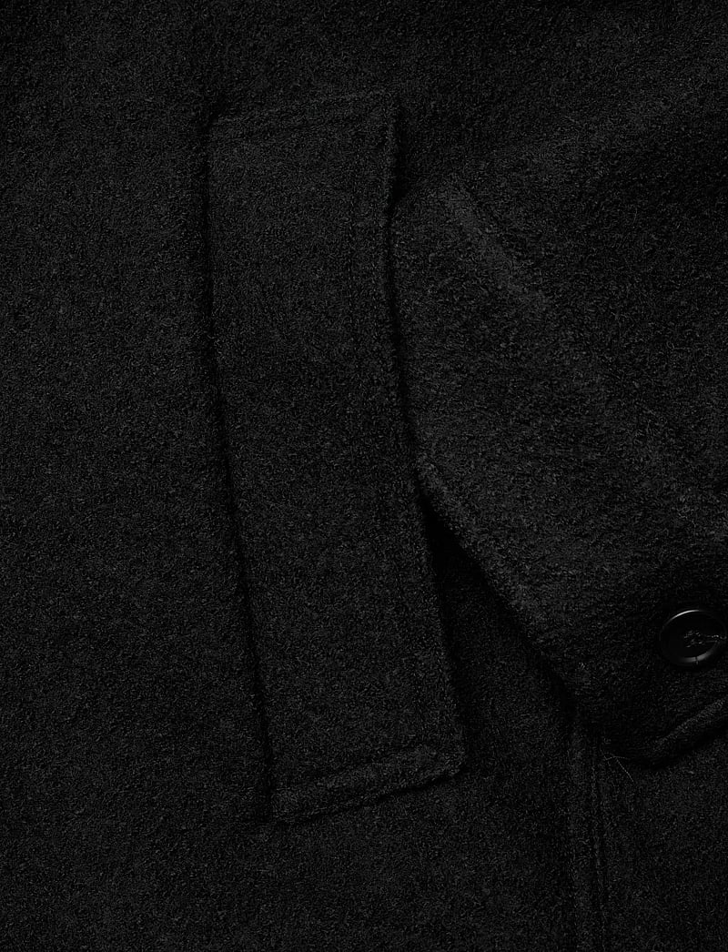 Lindbergh - Wool blend zip through overshirt - herbstjacken - black - 3