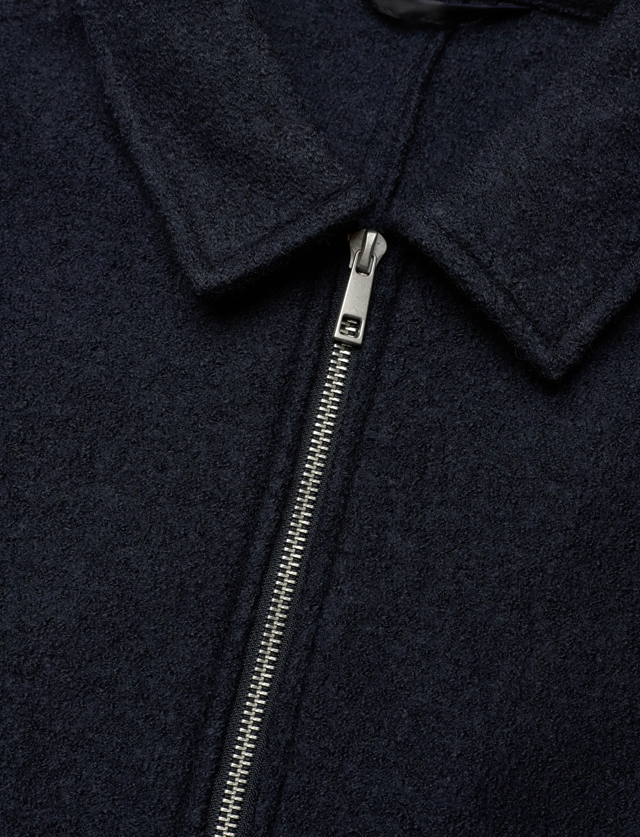 Lindbergh - Wool blend zip through overshirt - pavasara jakas - navy - 2