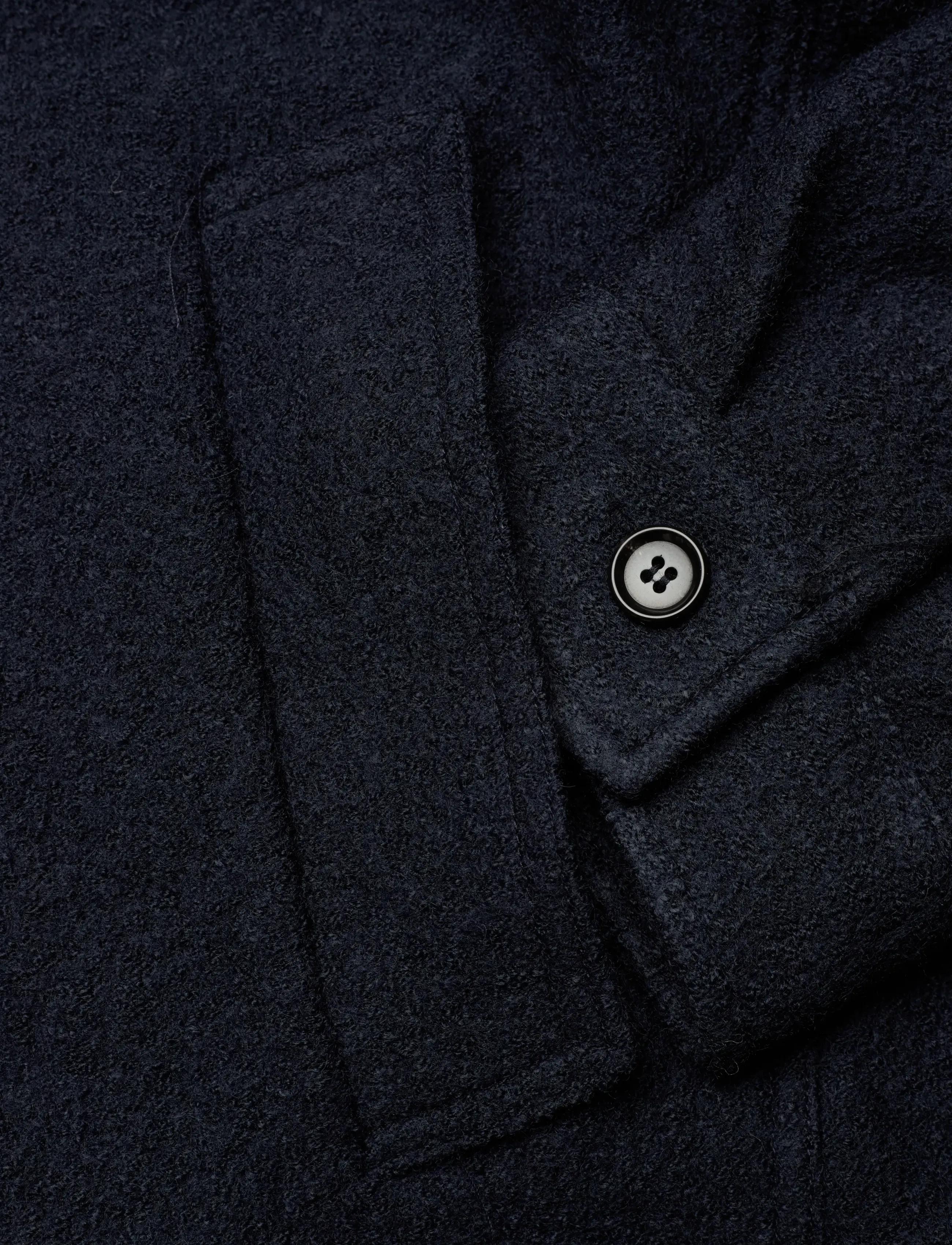 Lindbergh - Wool blend zip through overshirt - pavasara jakas - navy - 3