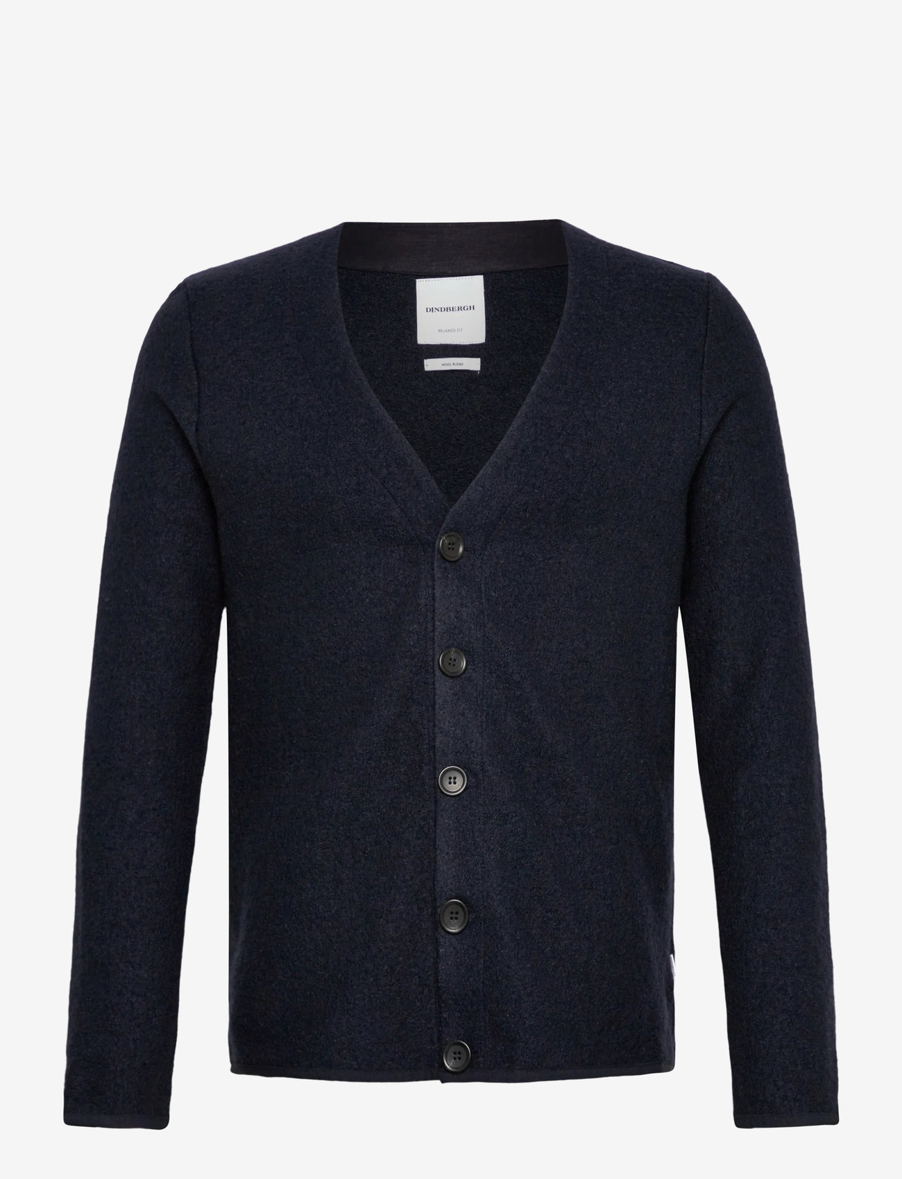 Lindbergh - Wool blend cardigan - kardiganid - navy - 0