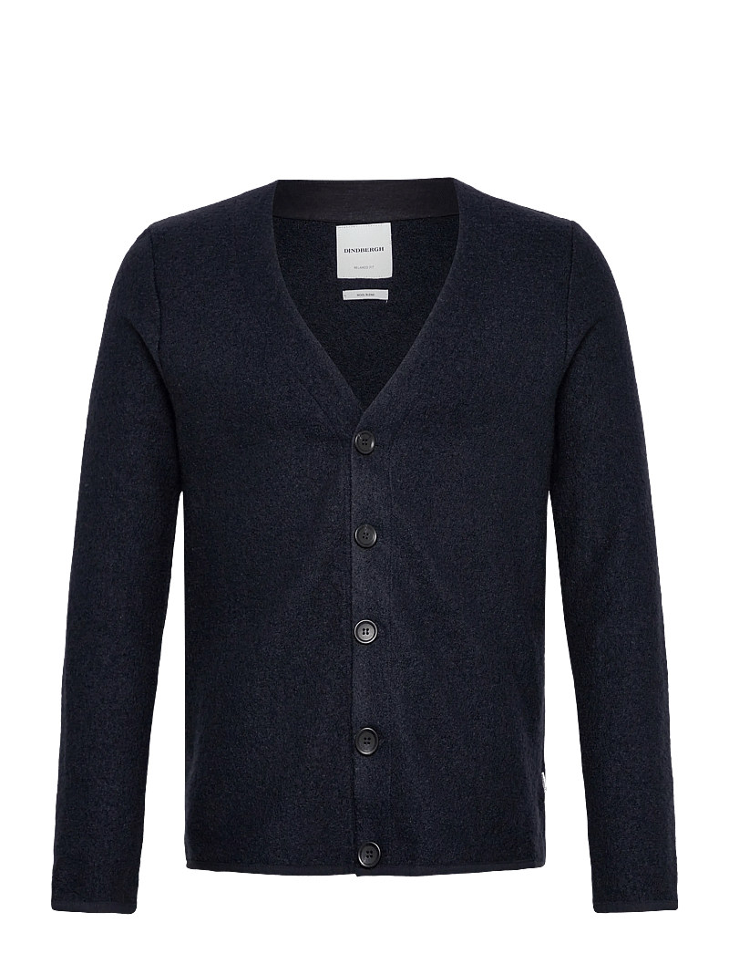 Lindbergh - Wool blend cardigan - kardiganid - navy - 0