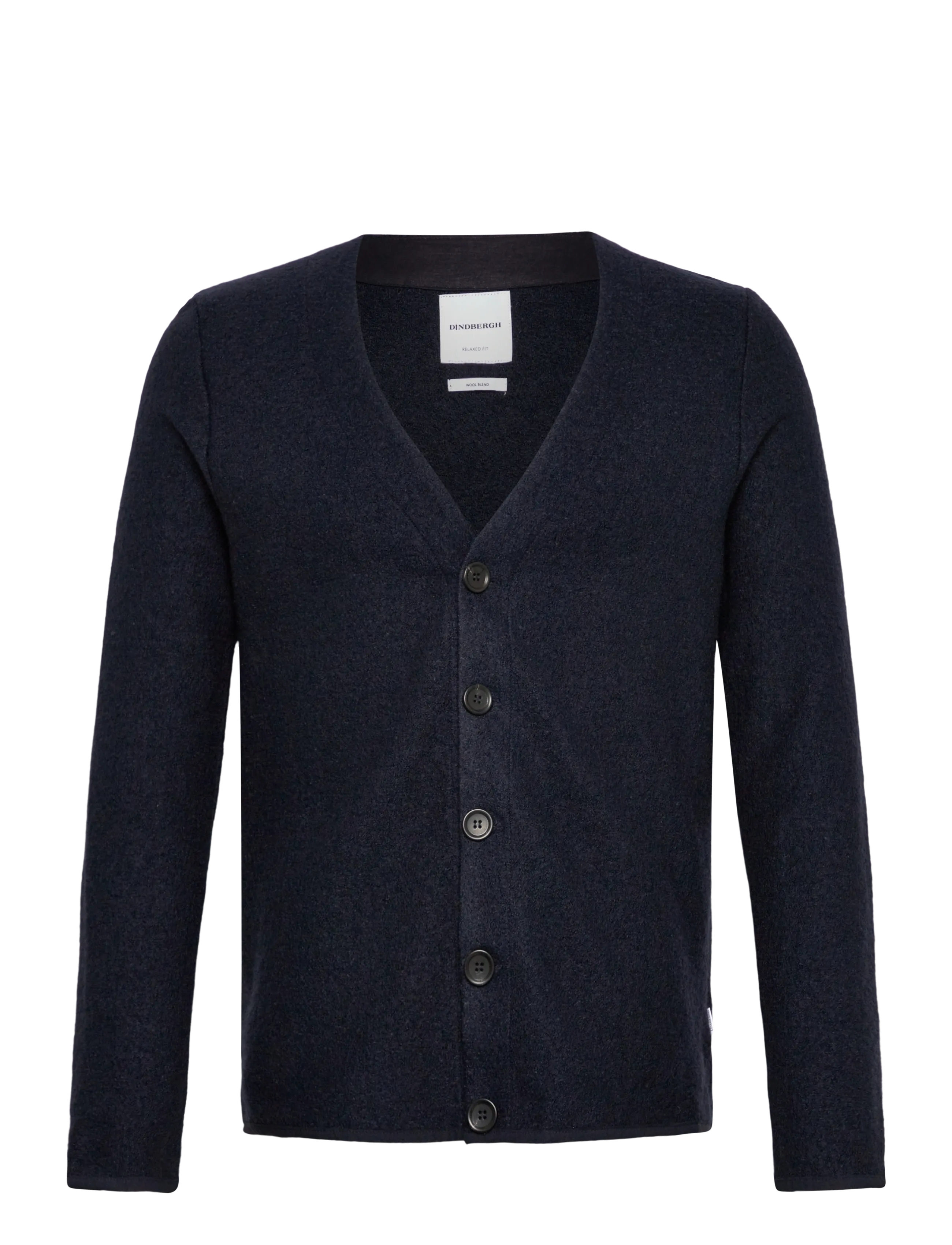 Lindbergh Wool blend cardigan - Cardigans - NAVY / navy