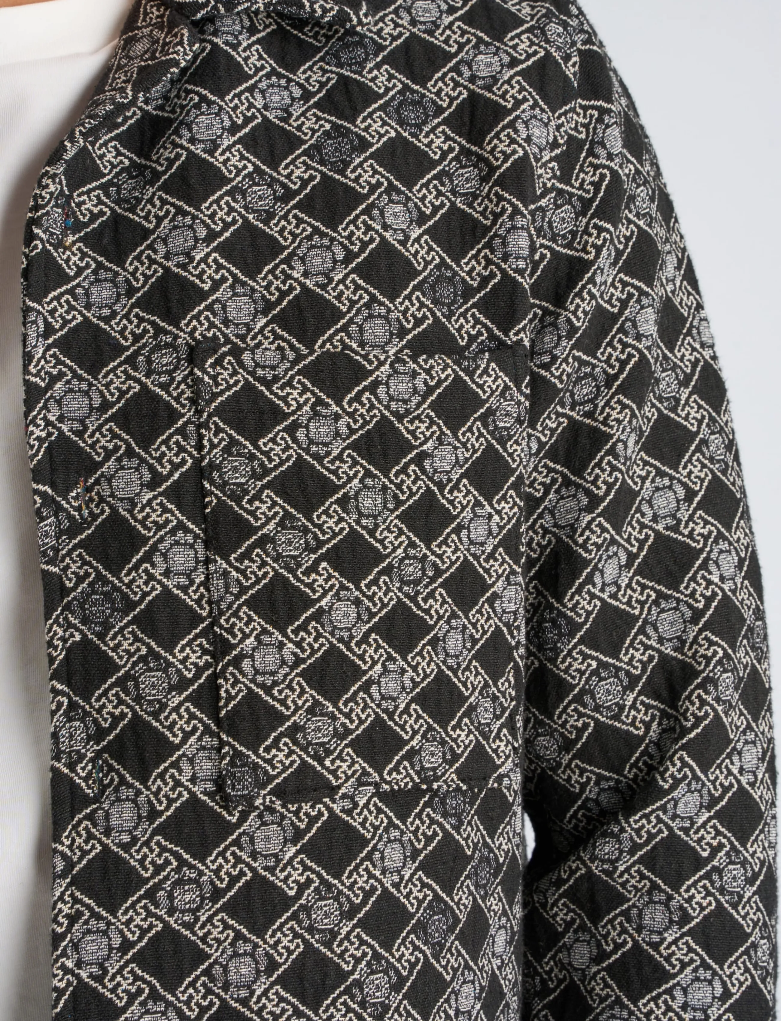 Lindbergh Jacquard Overshirt overshirts herr – bild 5