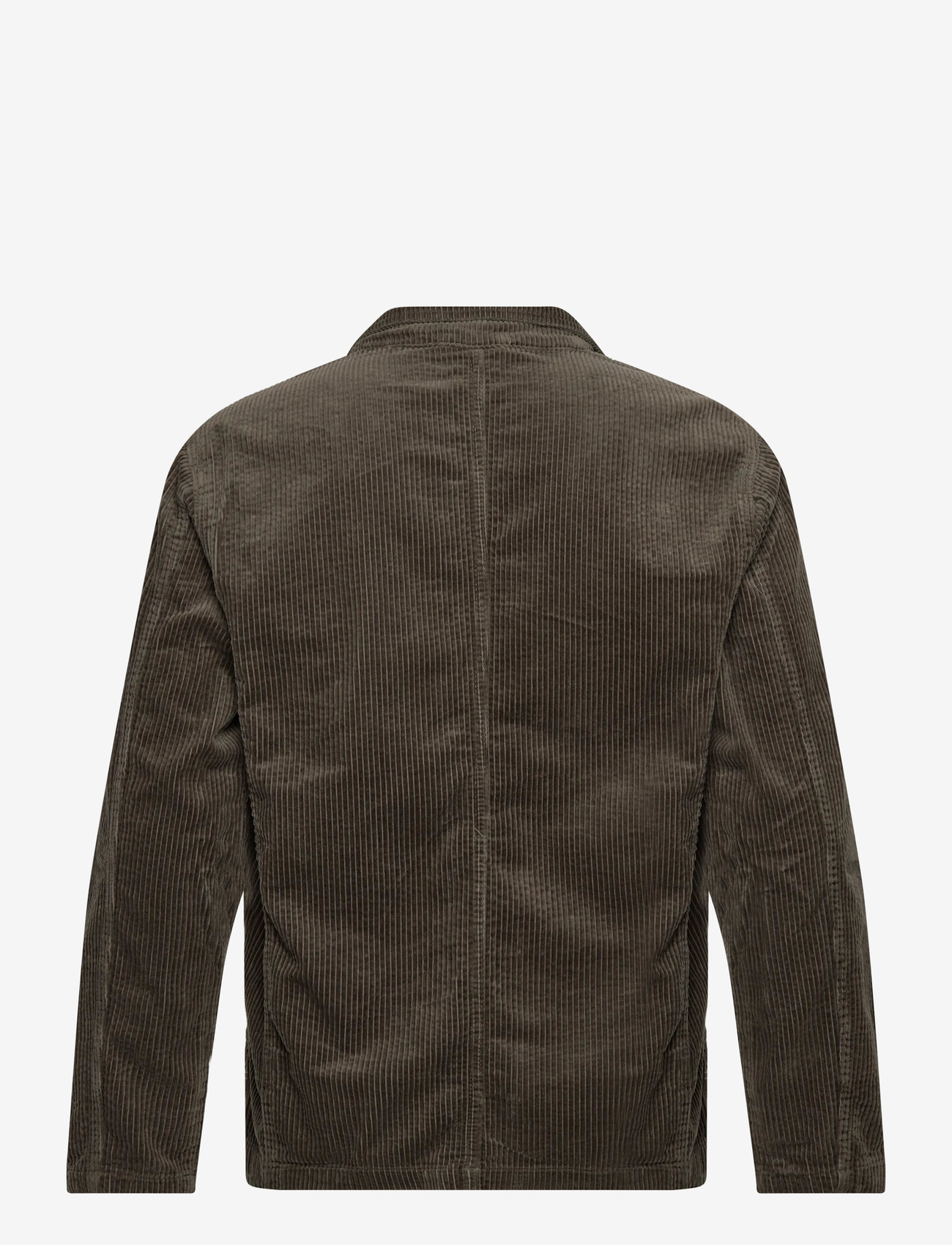 Lindbergh - Seersucker corduroy casual blazer - einreiher - dusty army - 2