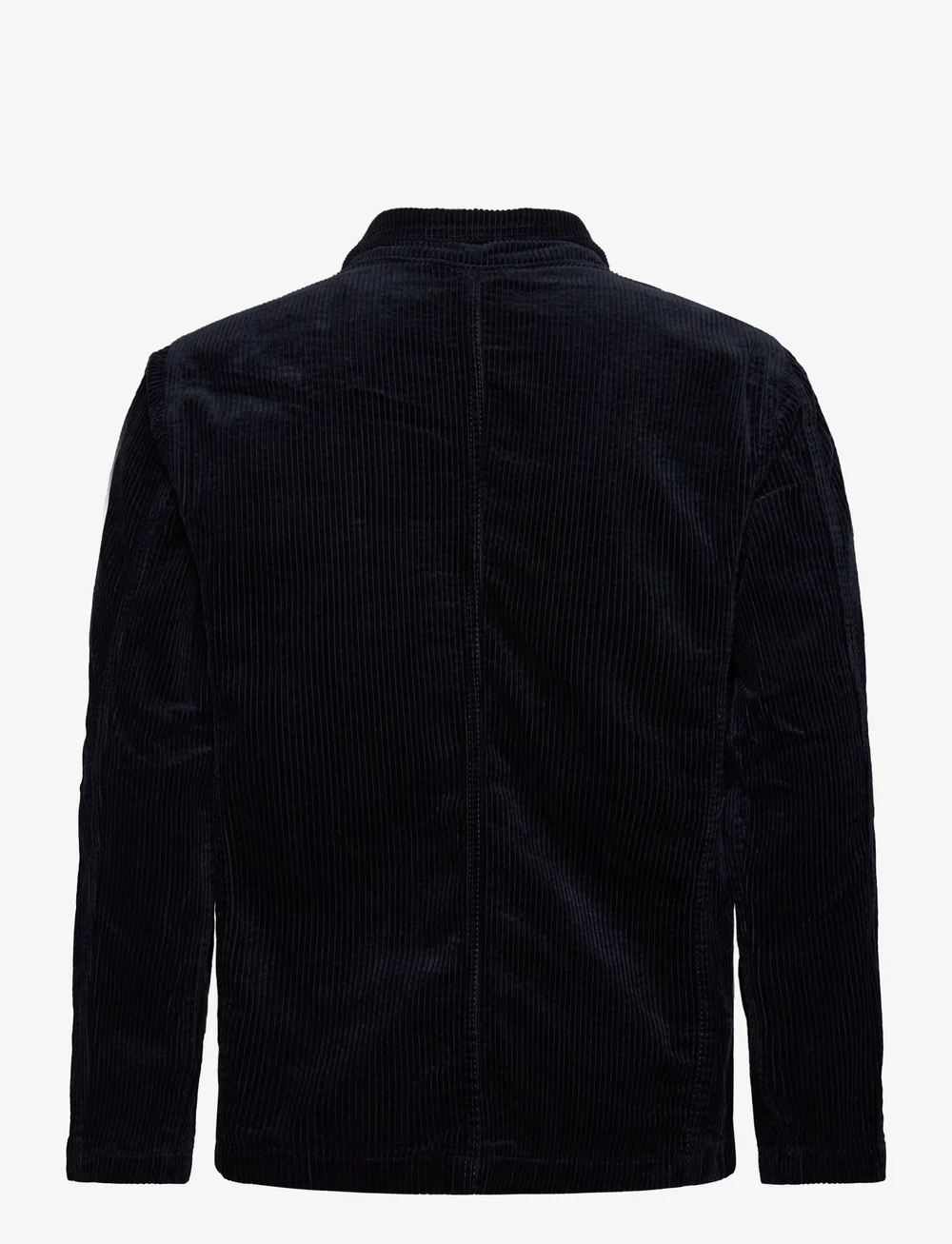 Lindbergh - Seersucker corduroy casual blazer - single breasted blazers - navy - 2