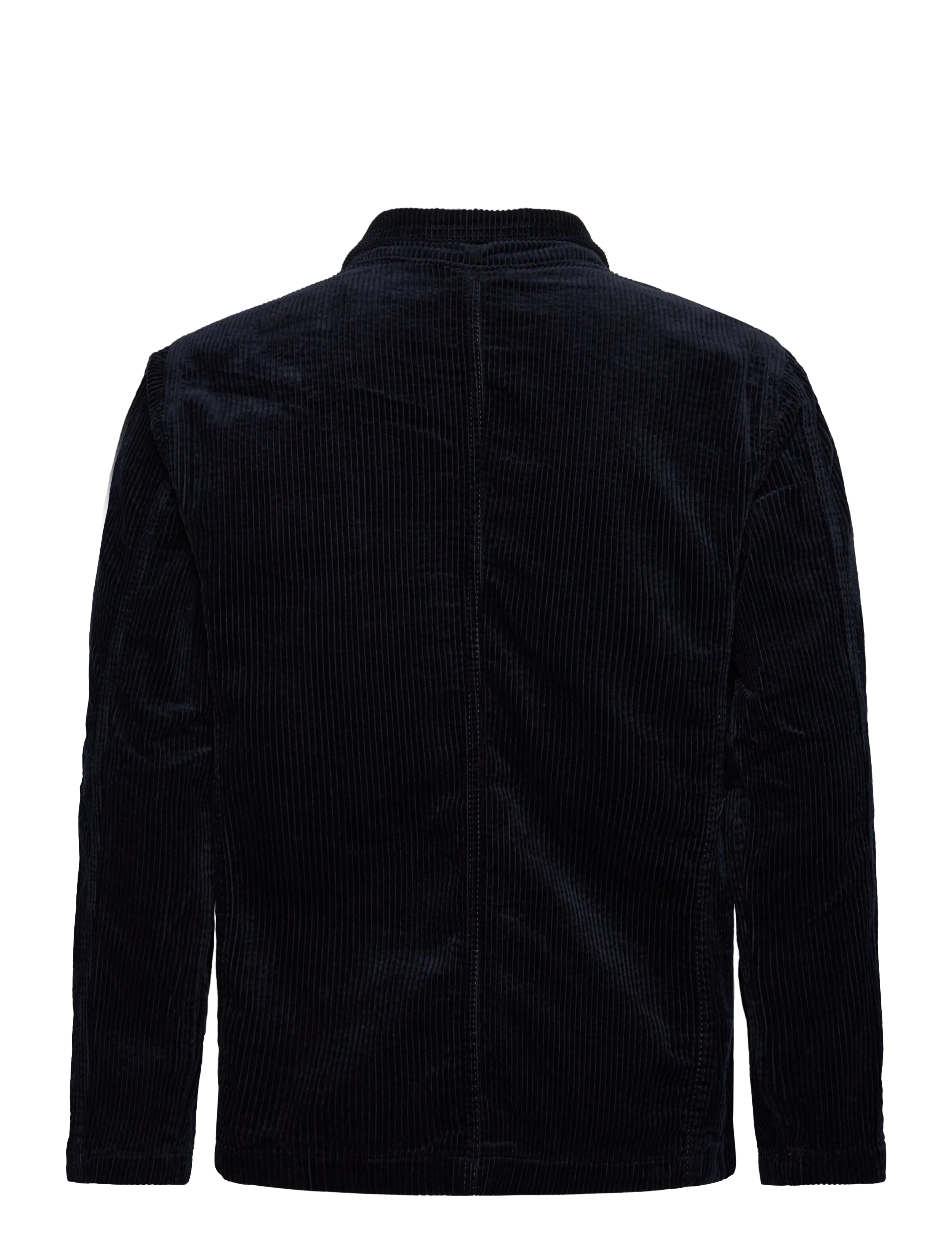 Lindbergh - Seersucker corduroy casual blazer - blazers à boutonnage simple - navy - 2