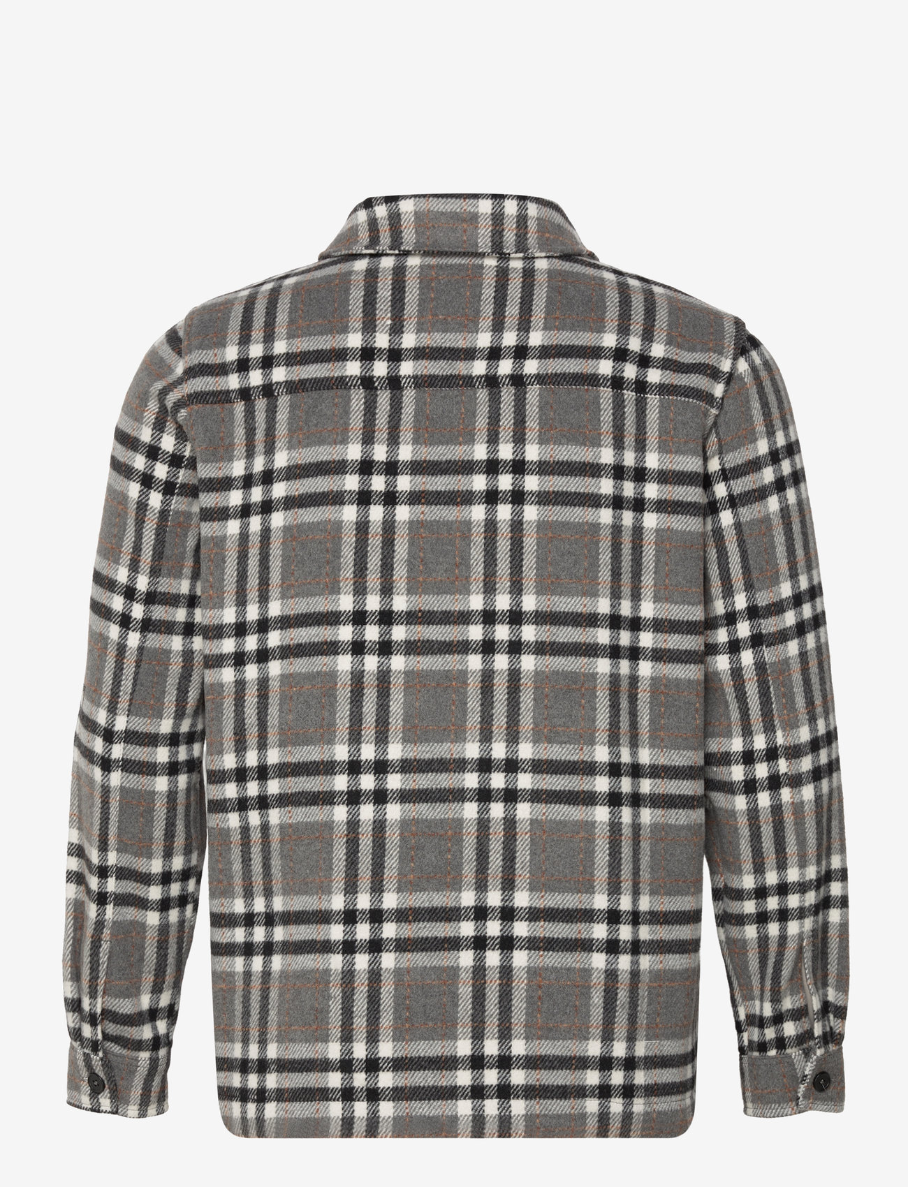 Lindbergh - Check overshirt - dk grey - 1