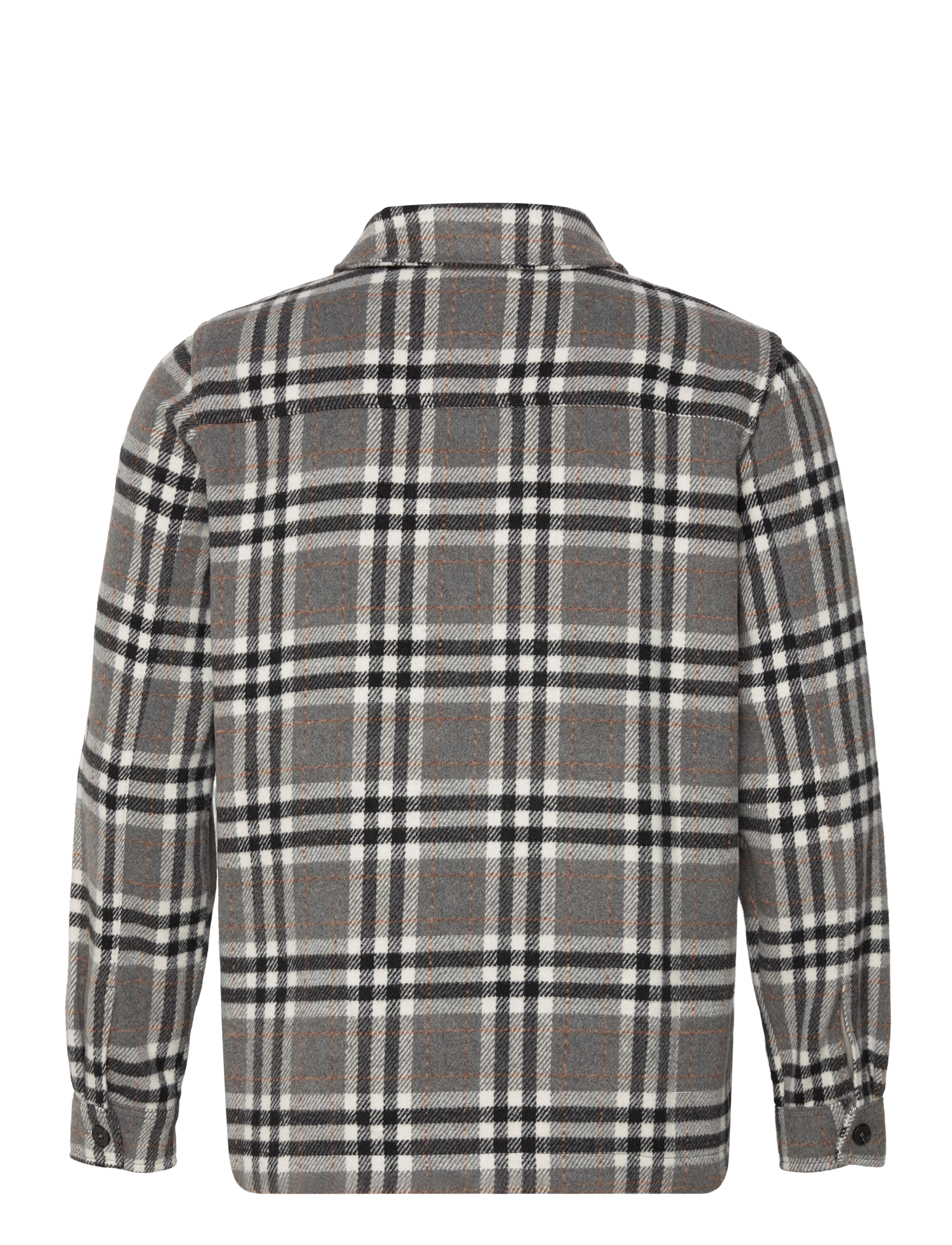 Lindbergh - Check overshirt - dk grey - 2