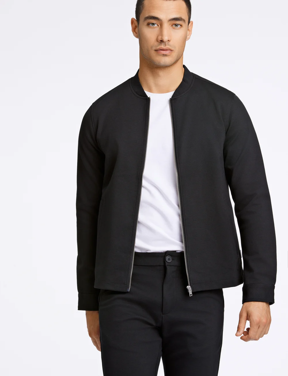 Lindbergh - Superflex overshirt - kollektioner - black - 1