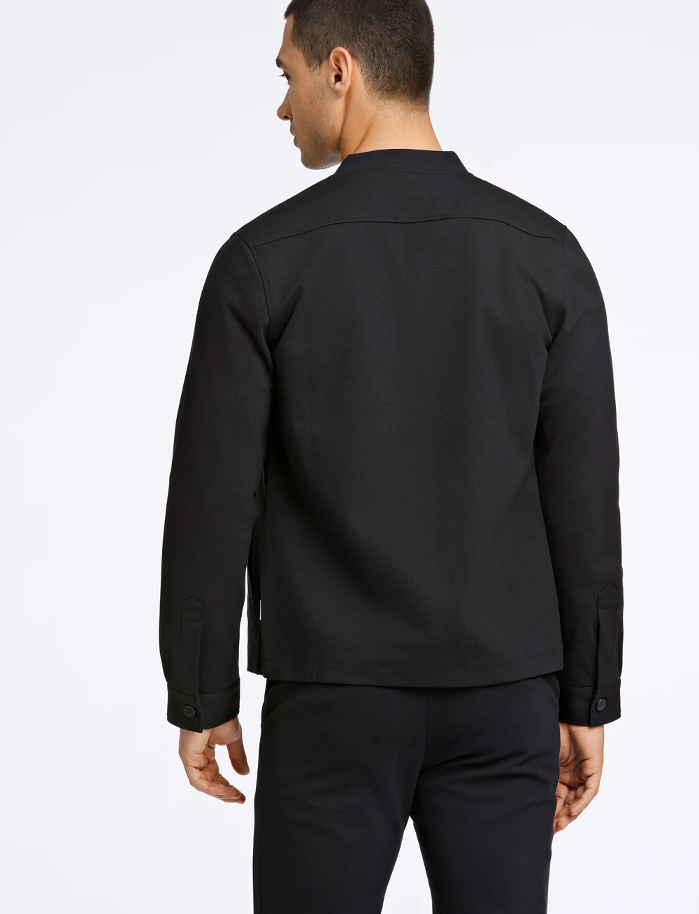 Lindbergh - Superflex overshirt - kollektioner - black - 4
