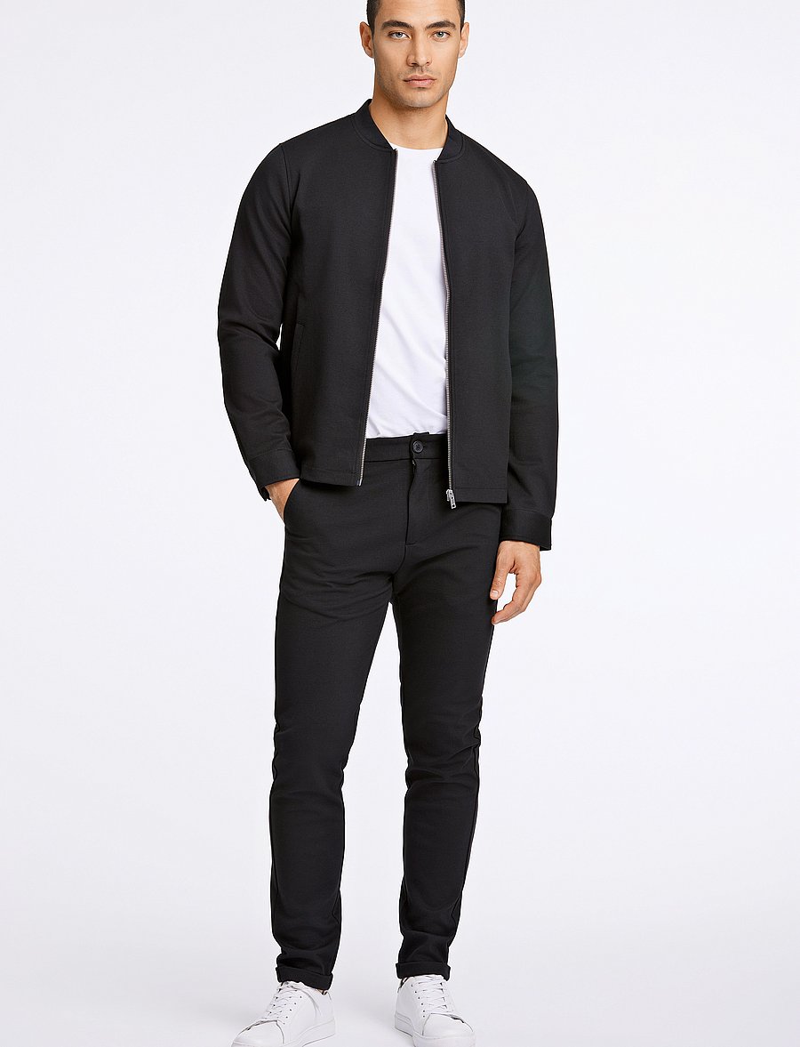 Lindbergh - Superflex overshirt - collections - black - 5