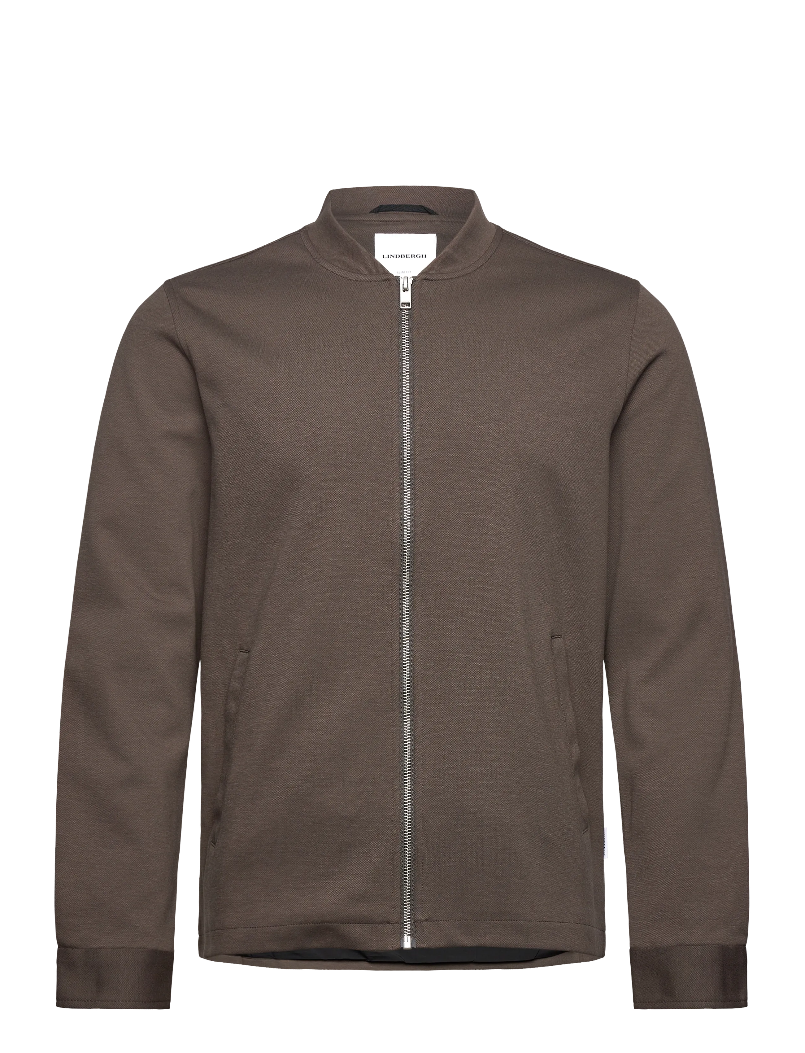 Lindbergh Superflex overshirt - New arrivals - DK ARMY / brown