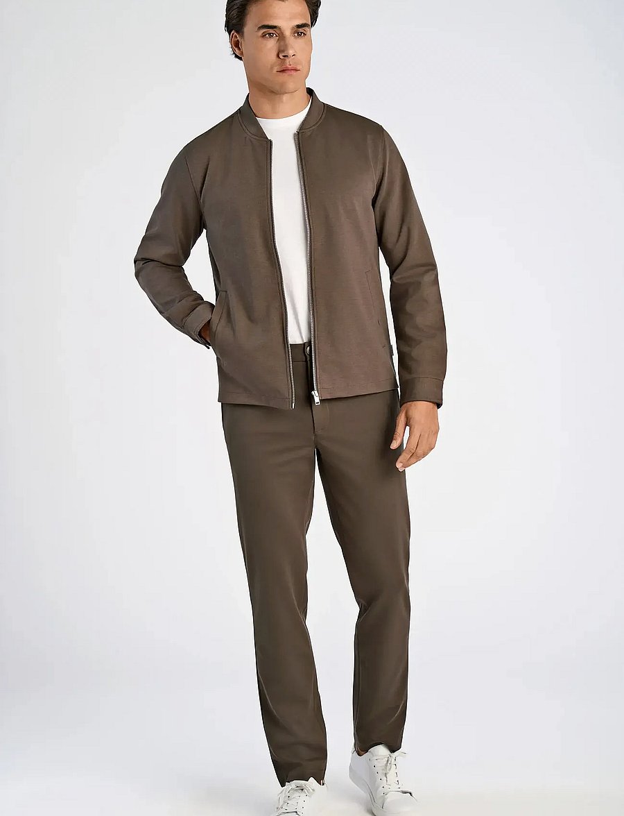Lindbergh - Superflex overshirt - Überhemden - dk army - 0