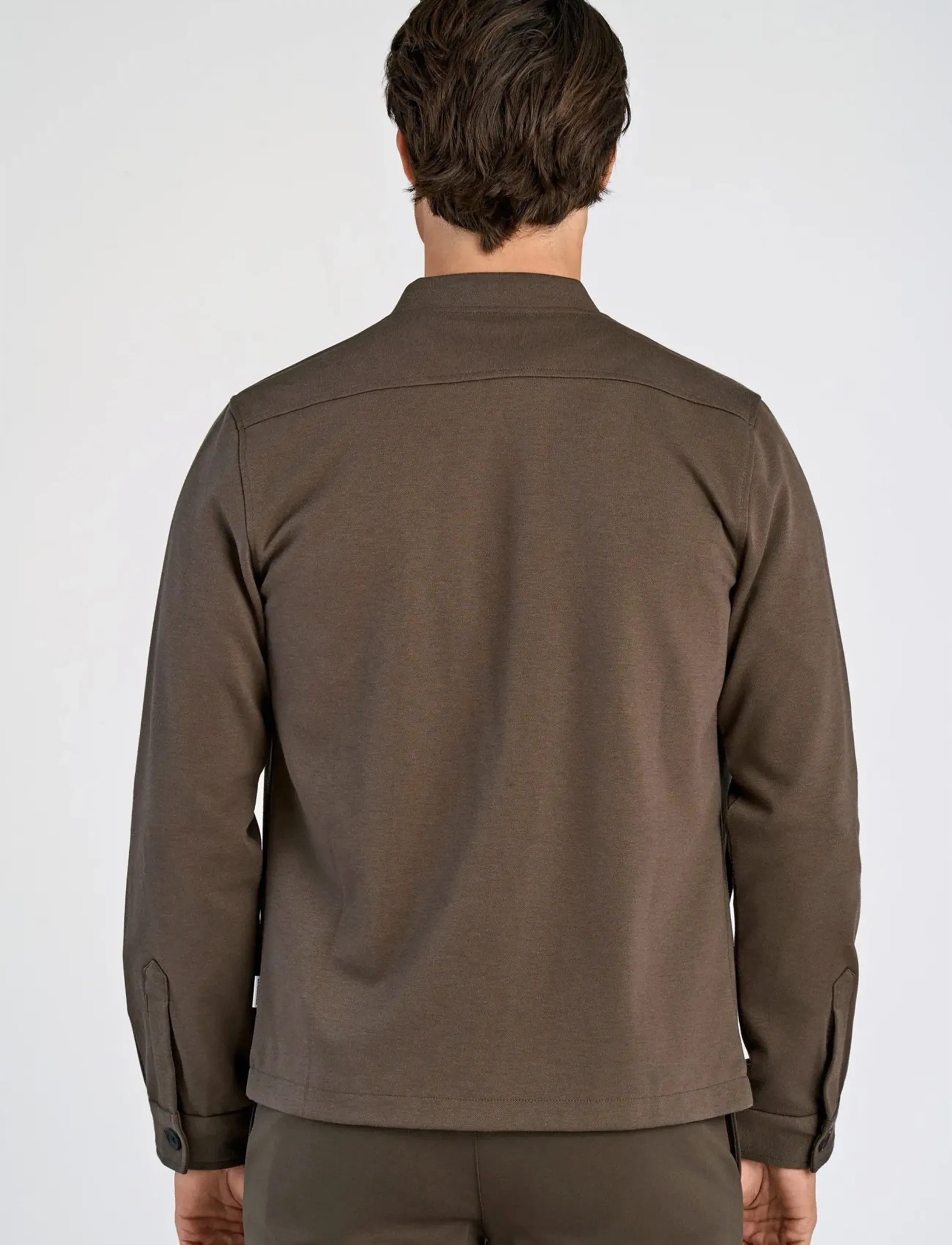Lindbergh - Superflex overshirt - collections - dk army - 4