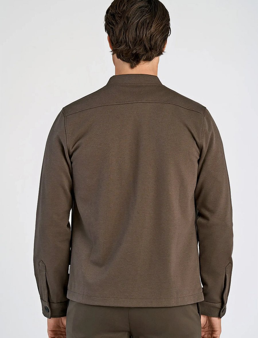 Lindbergh - Superflex overshirt - Überhemden - dk army - 4