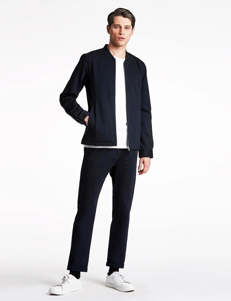 Lindbergh - Superflex overshirt - overshirts - navy mix - 0