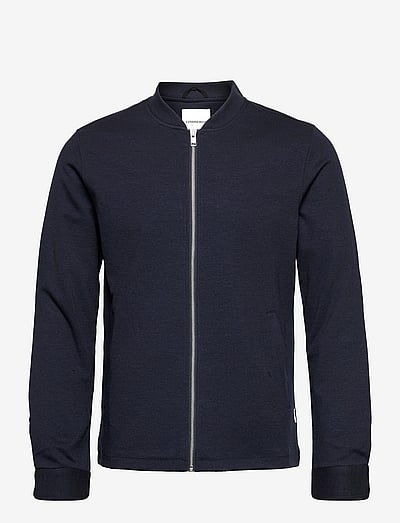 Lindbergh Superflex overshirt - Odzież - NAVY MIX / blue