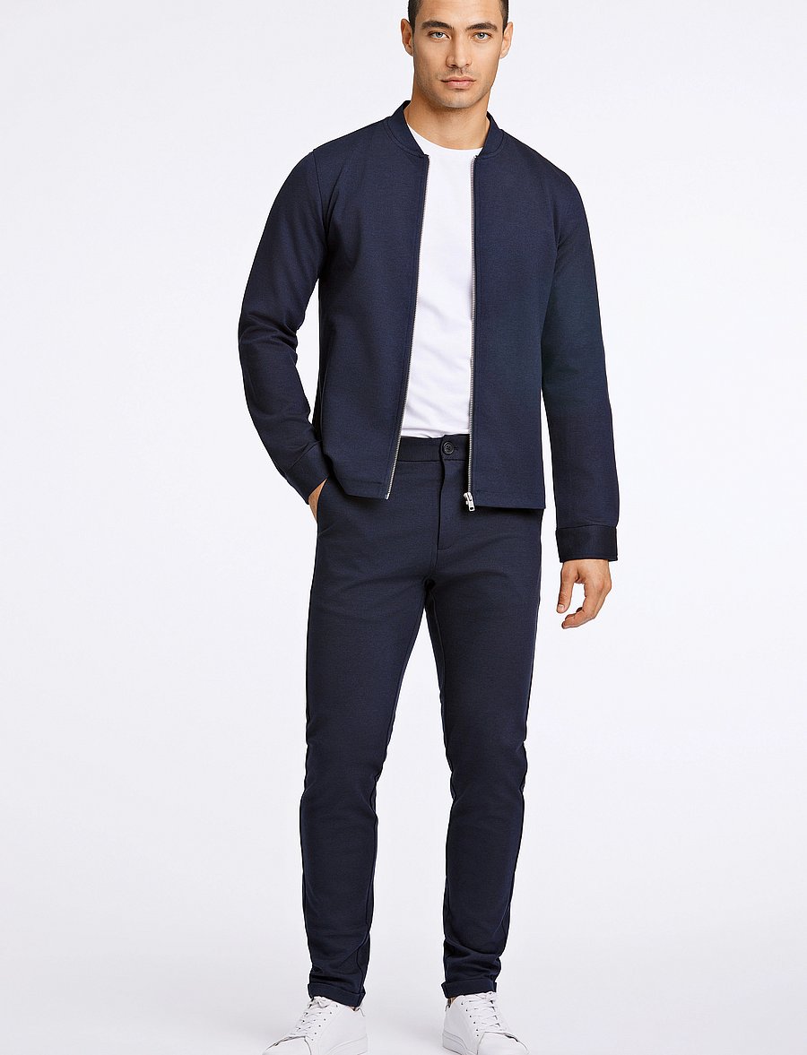 Lindbergh - Superflex overshirt - overshirts - navy mix - 5