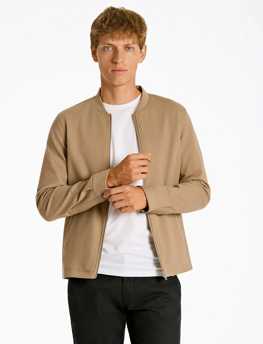 Lindbergh - Superflex overshirt - Überhemden - sand mix - 3