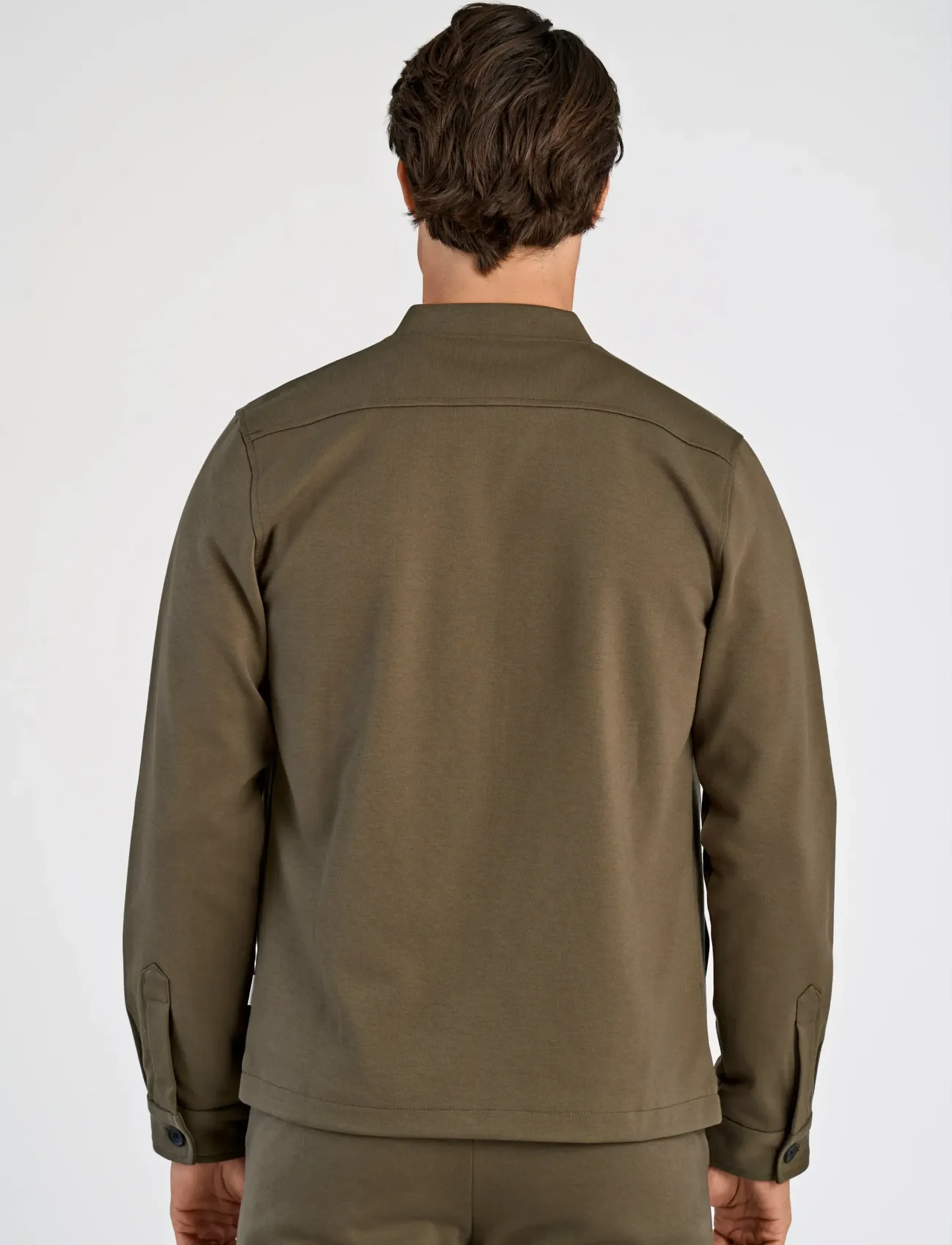 Lindbergh - Superflex overshirt - vacation essentials - true army - 4