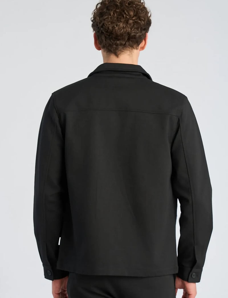 Lindbergh - Superflex overshirt - collections - black - 4