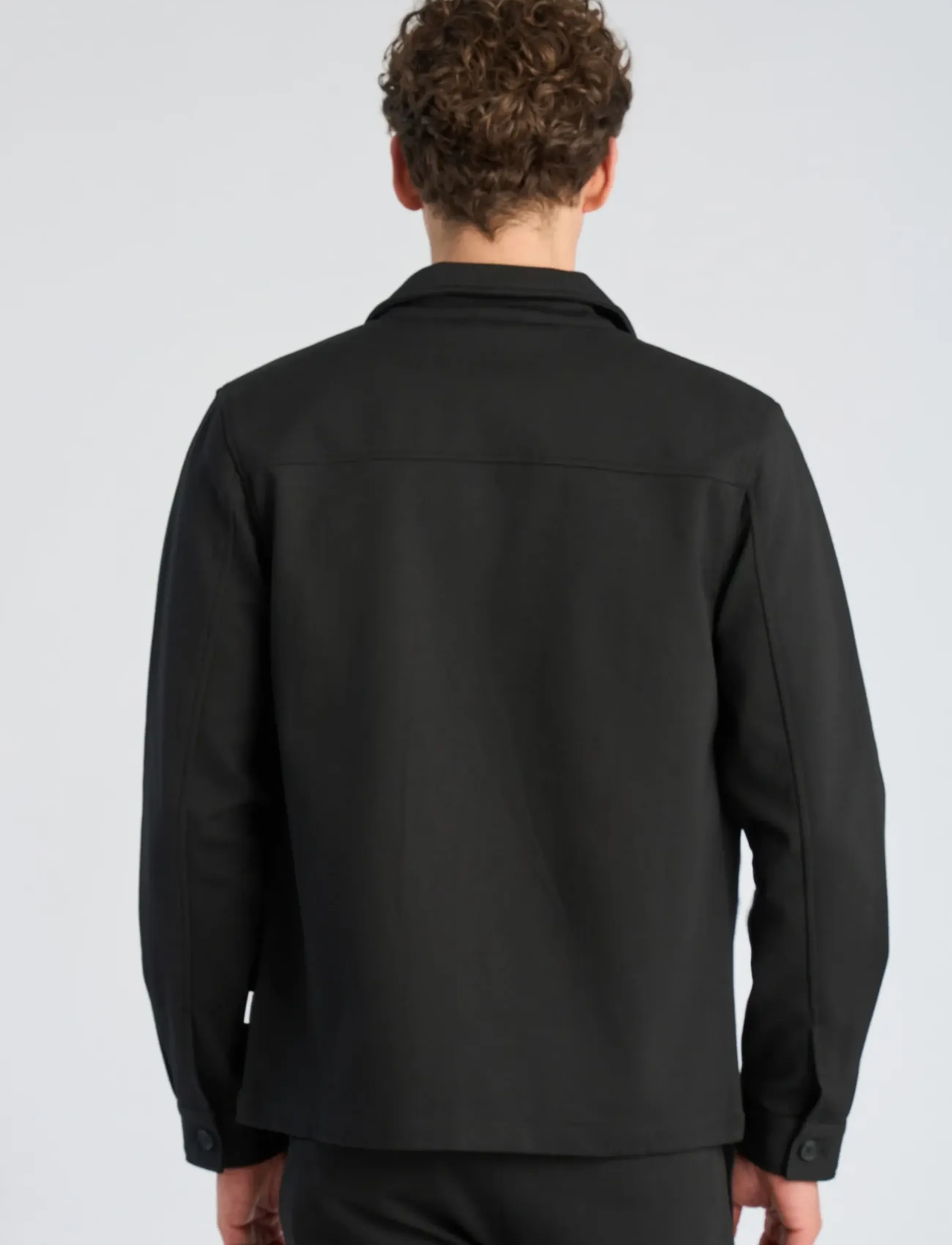 Lindbergh - Superflex overshirt - miesten - black - 4