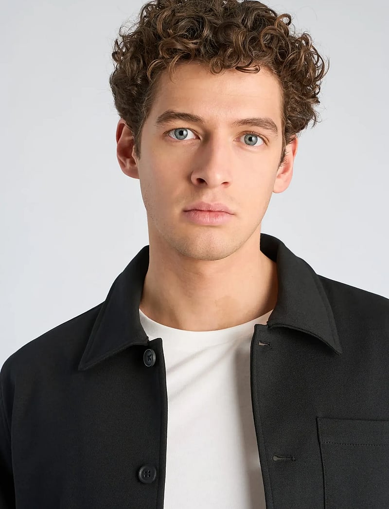 Lindbergh - Superflex overshirt - collections - black - 5