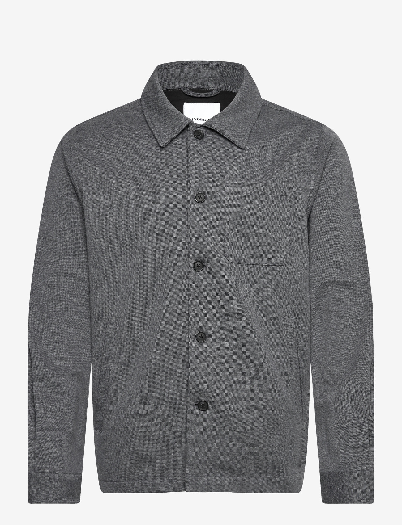 Lindbergh - Superflex overshirt - skjortejakker - blue mix - 1