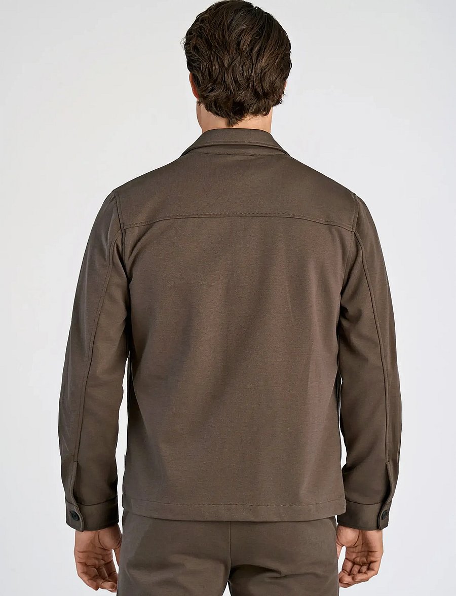 Lindbergh - Superflex overshirt - collections - dk army - 4