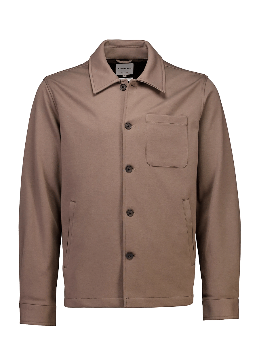 Lindbergh - Superflex overshirt - Überhemden - dk stone mix - 1